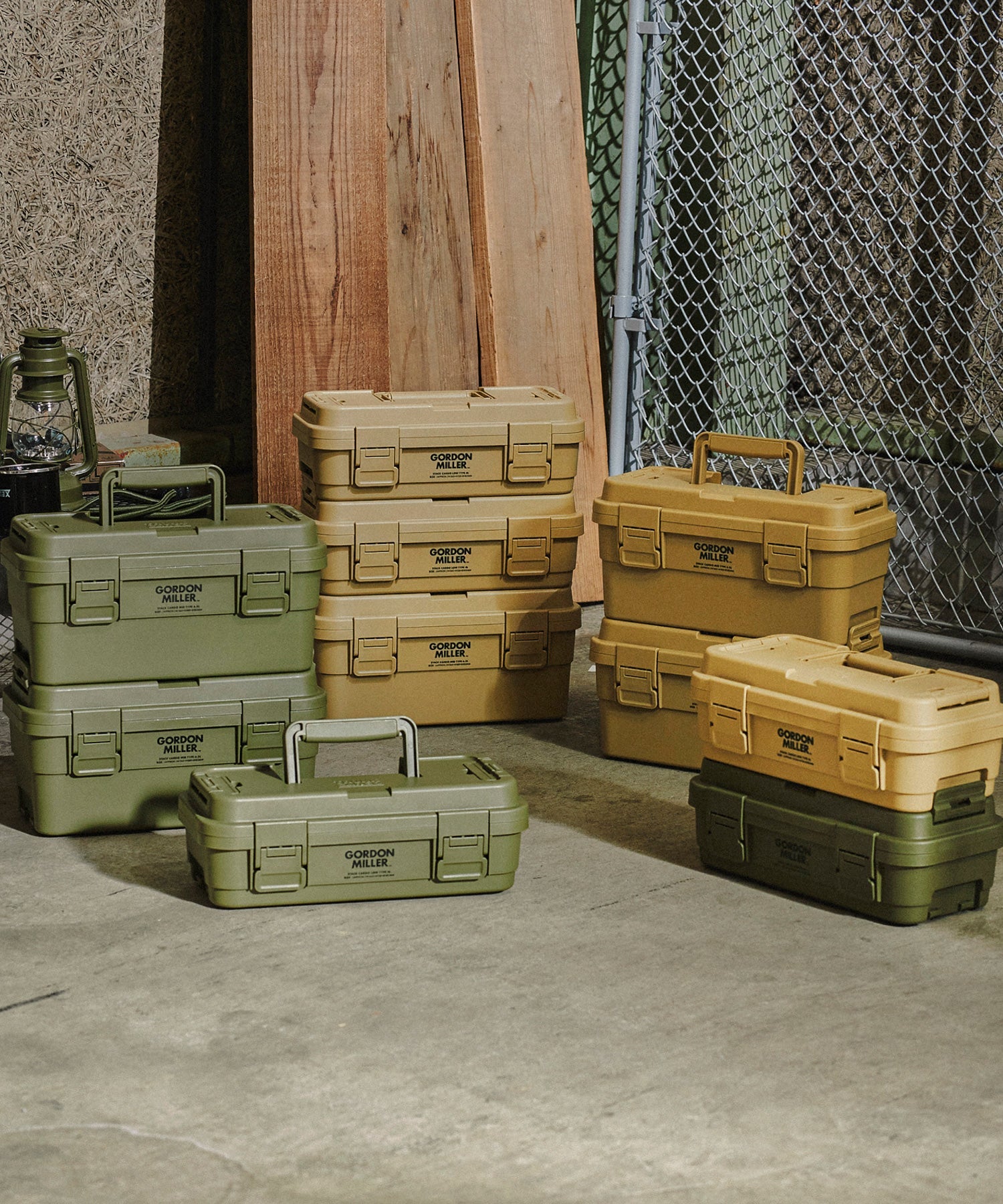 おしゃれ おすすめ 積み重ね フタ付き 収納ボックス スタック カーゴ ミッド 工具箱