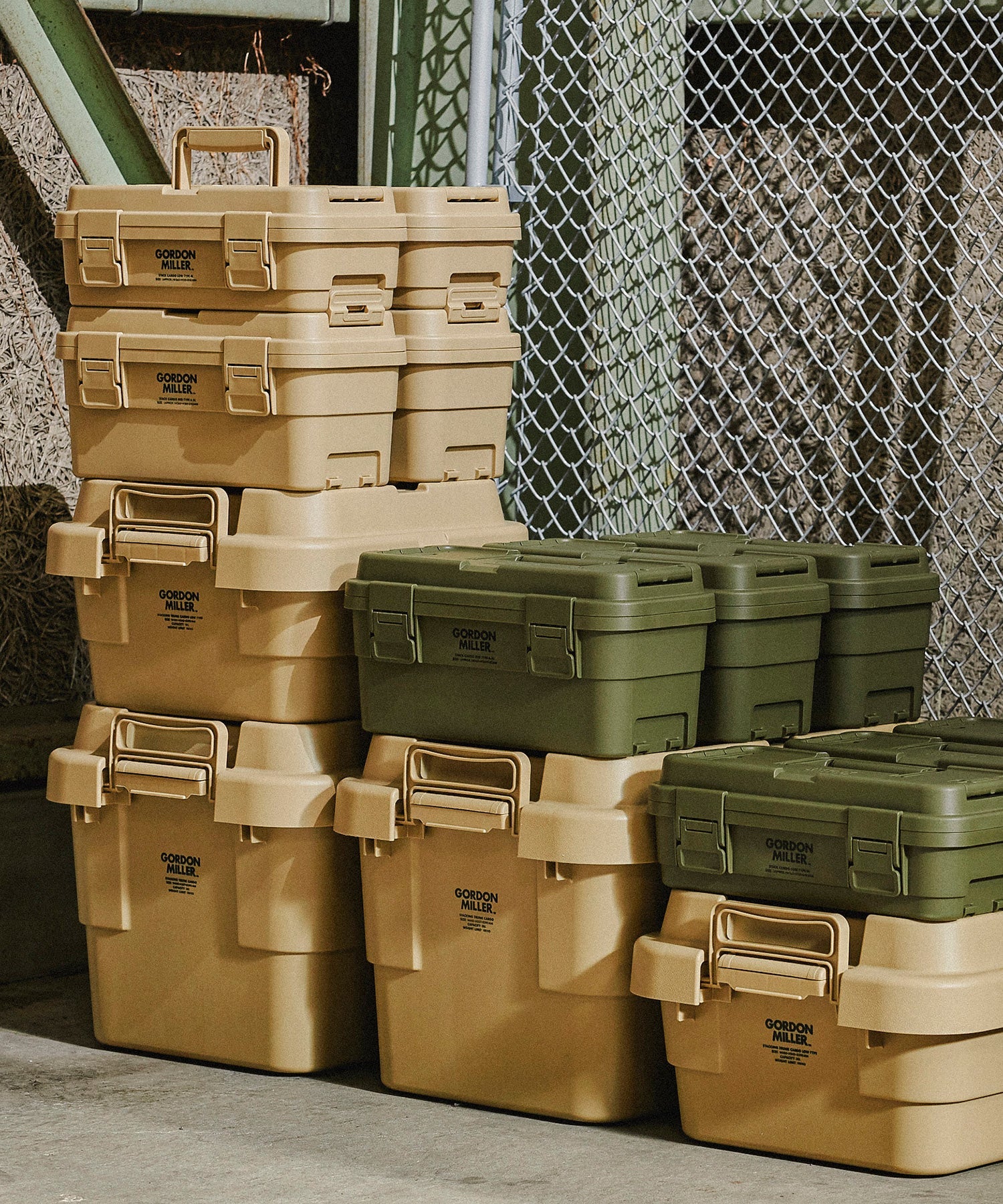 おしゃれ おすすめ 積み重ね フタ付き 収納ボックス スタック カーゴ ミッド 工具箱