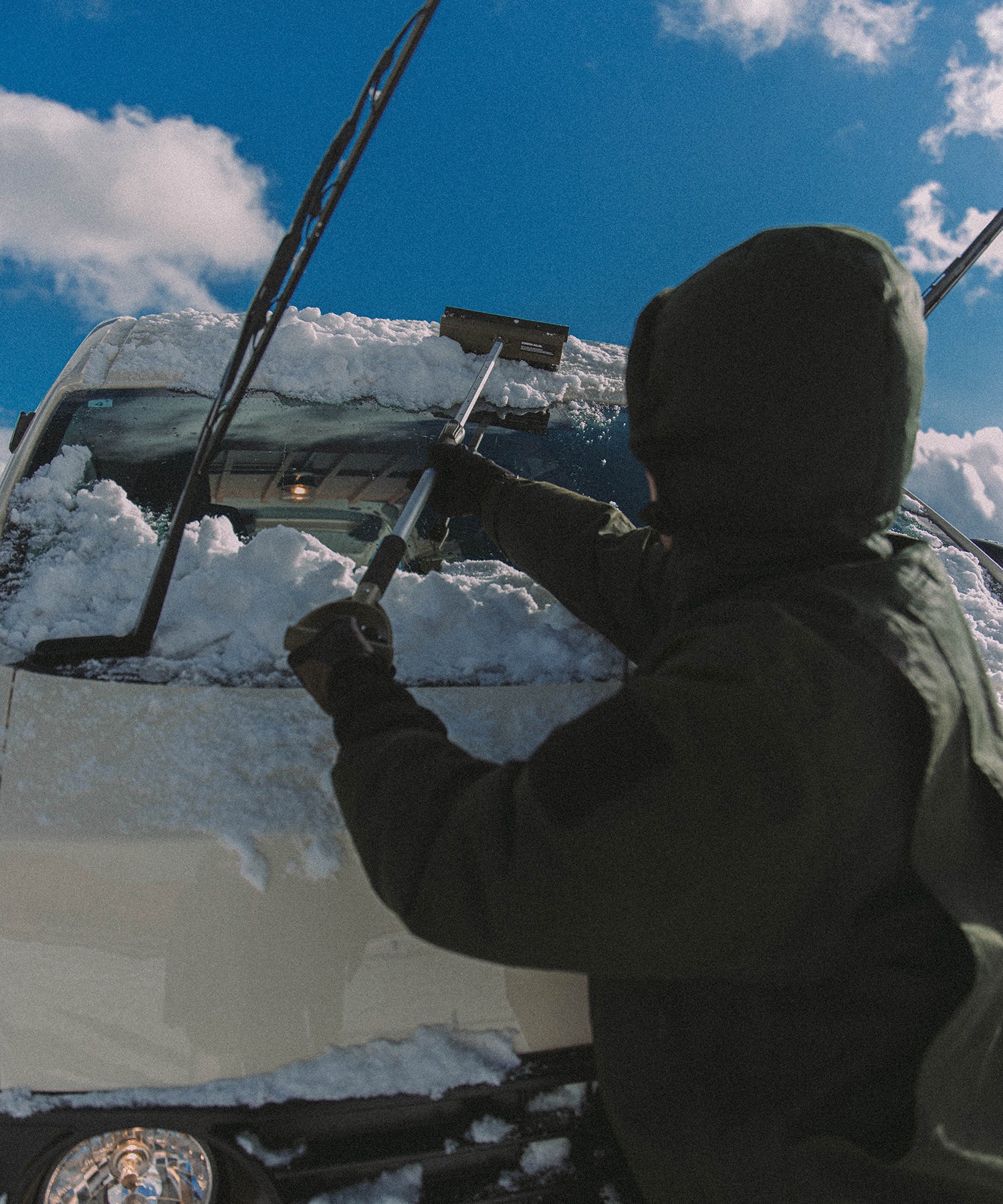 おしゃれ おすすめ 除雪 雪かき イージー ホールド スノーブラシ オートバックス