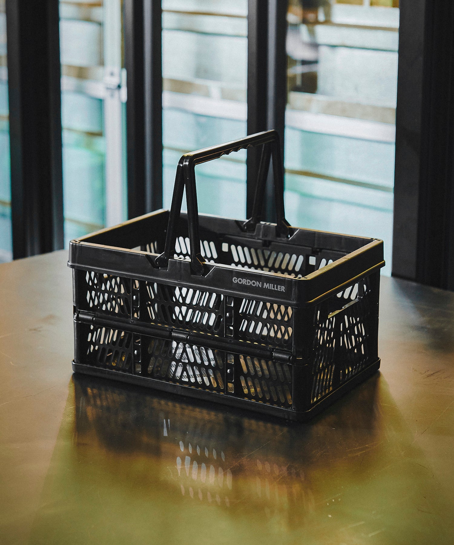 F.C.R.B ブリストル 収納コンテナ 折りたたみ 黒（A）2 CS BLACK LABEL アウトドア折りたたみコンテナ 2個セット 幅36.5×奥行