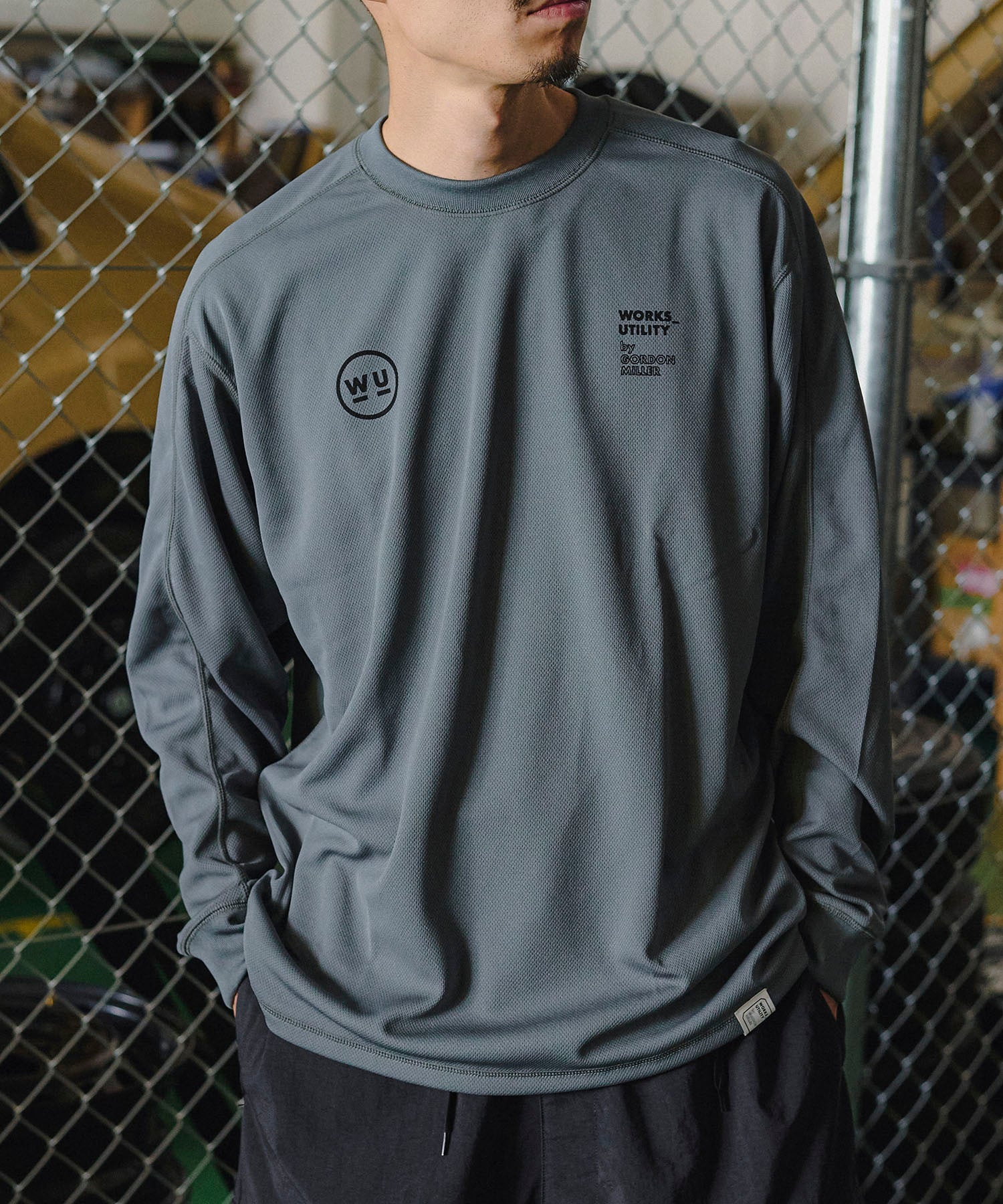 GORDON MILLER WORKS UTILITY  ドライ L/S Tシャツ