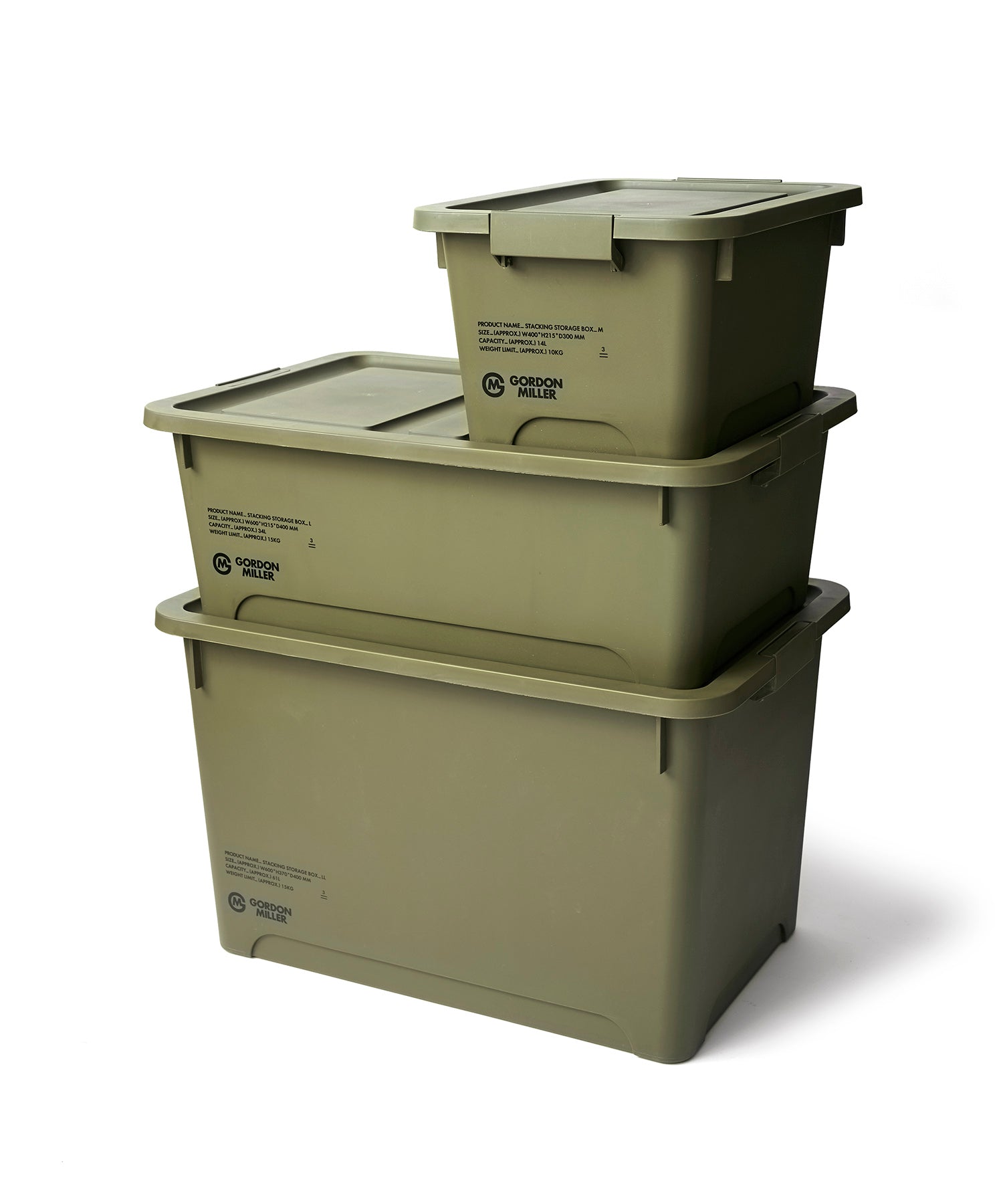 スタッキング ストレージ ボックス LL – GORDON MILLER