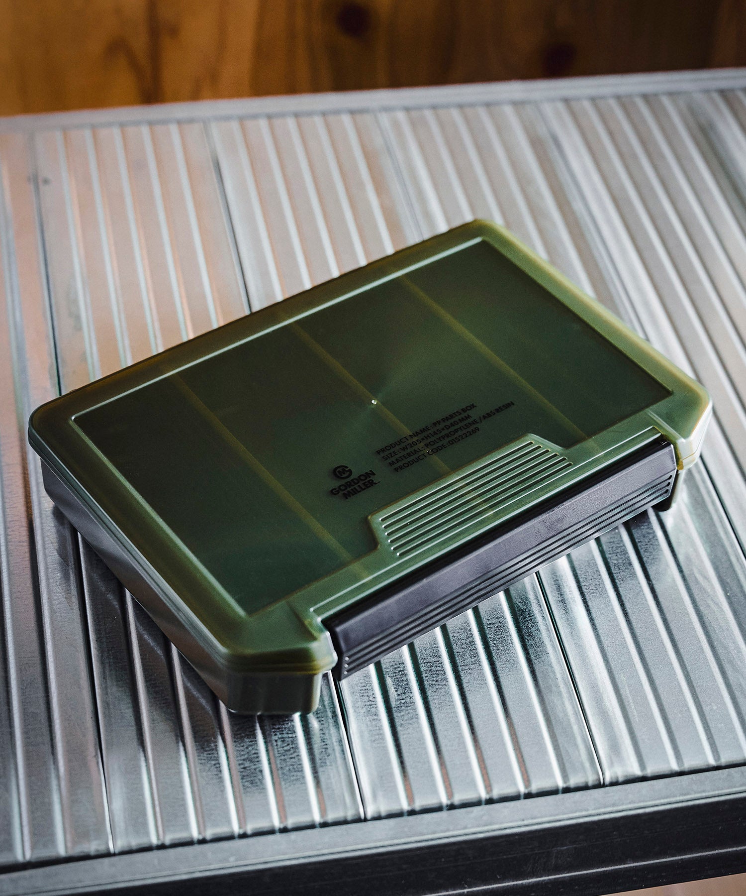 PPパーツボックス カーキ – GORDON MILLER