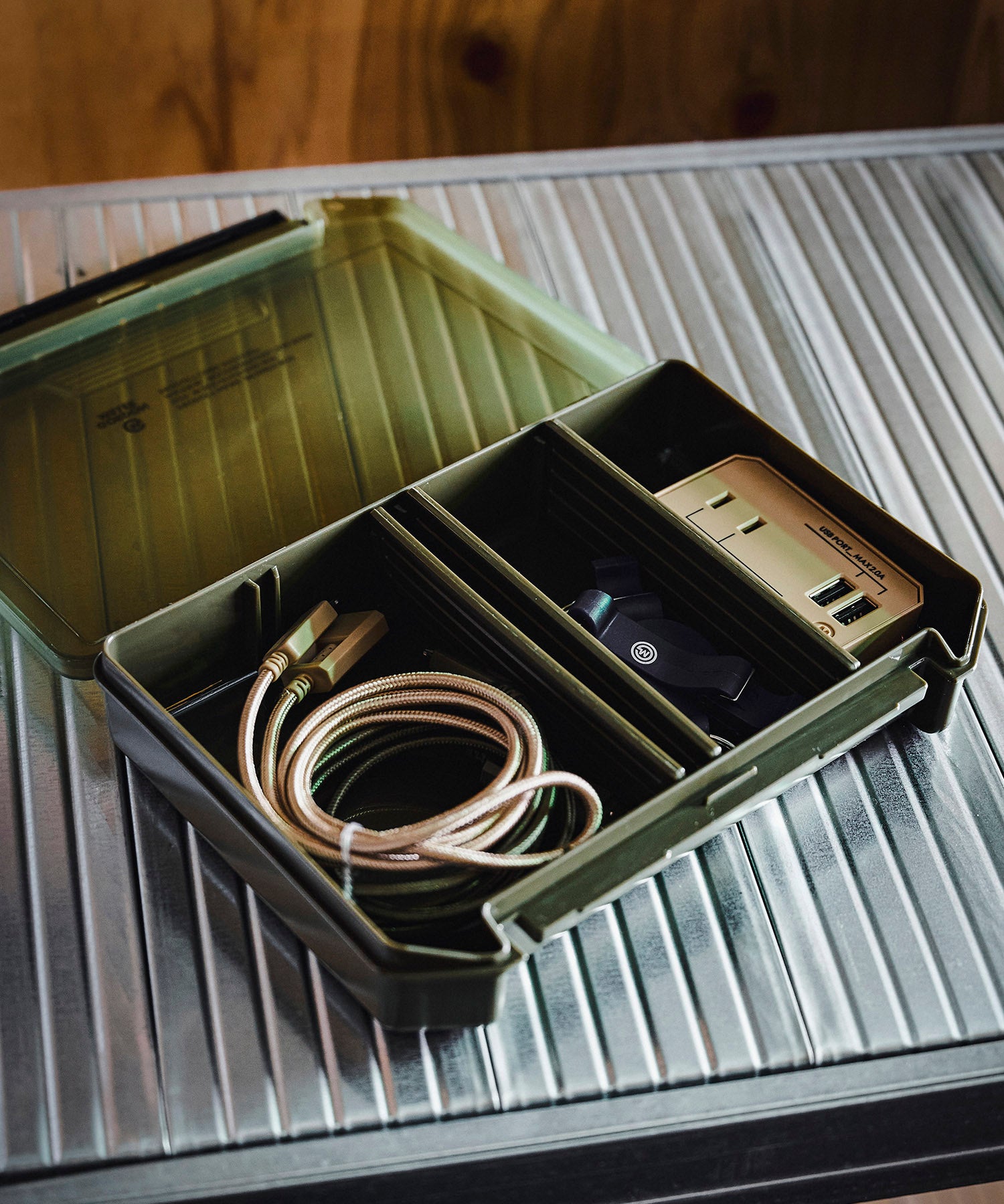 PPパーツボックス カーキ – GORDON MILLER