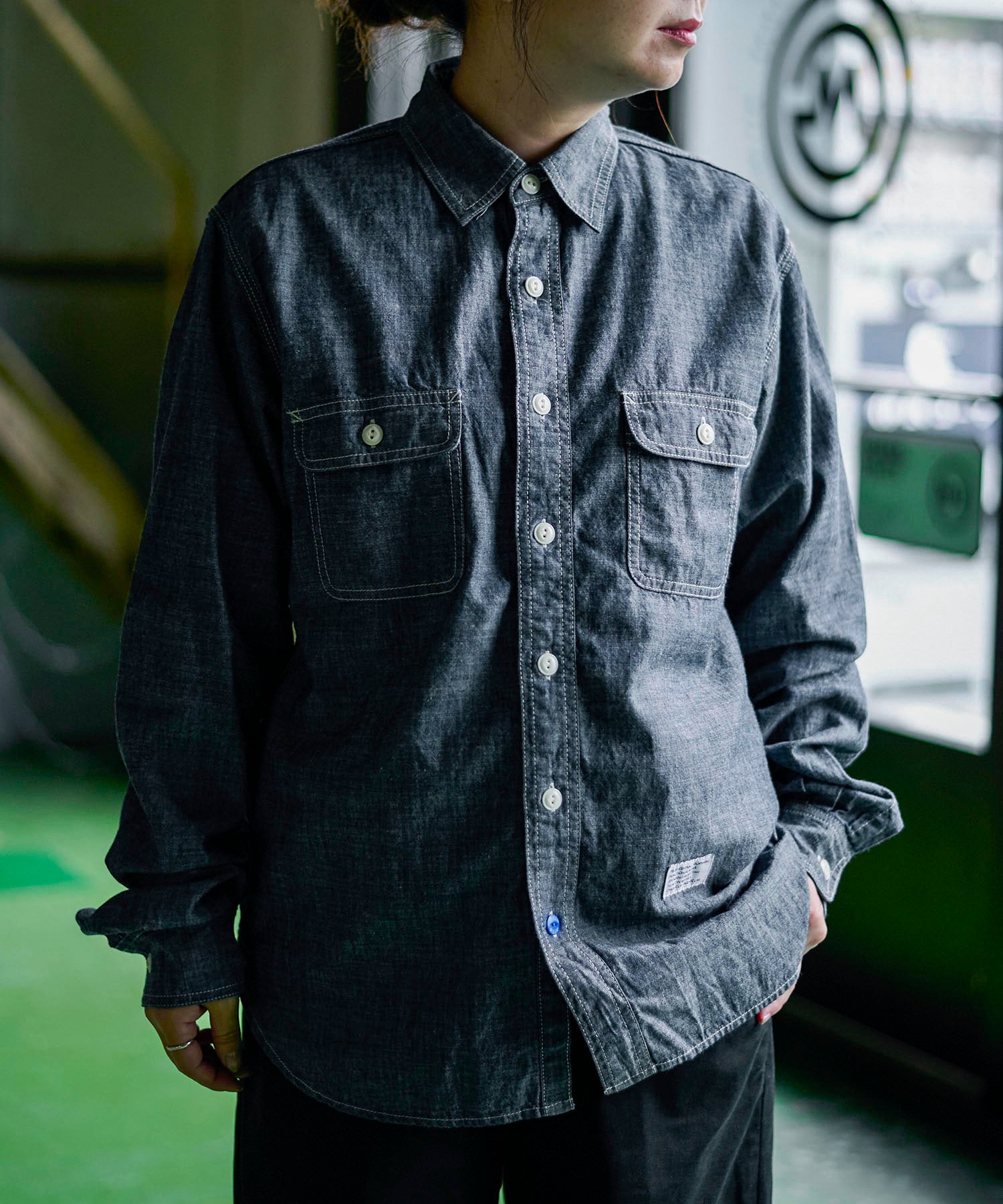 シャンブレー ワークシャツ – GORDON MILLER