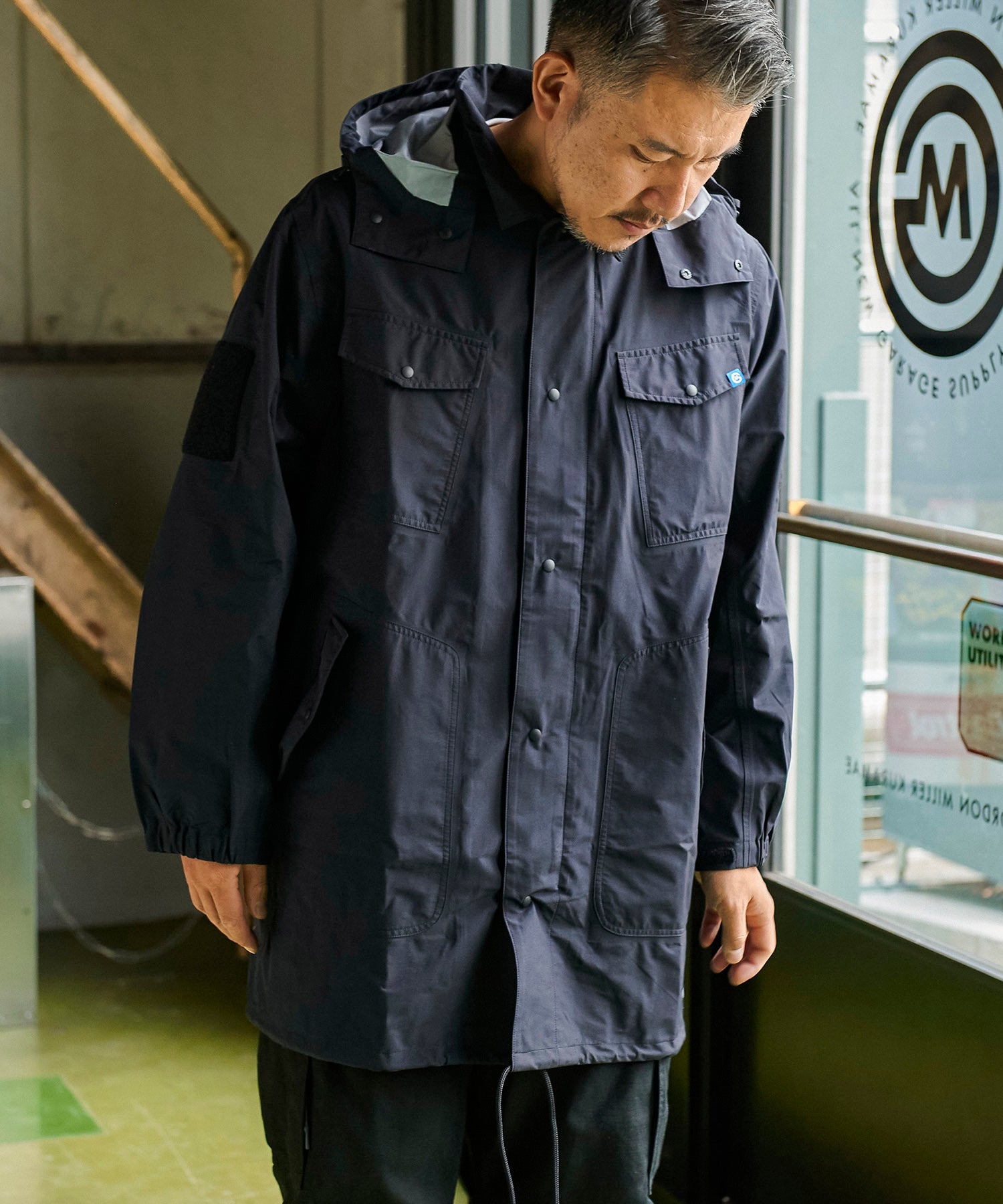 DIRAIN レイヤードモッズコート Yahoo!オークション - 名作 DIRAIN ディレイン レイヤードモッズ