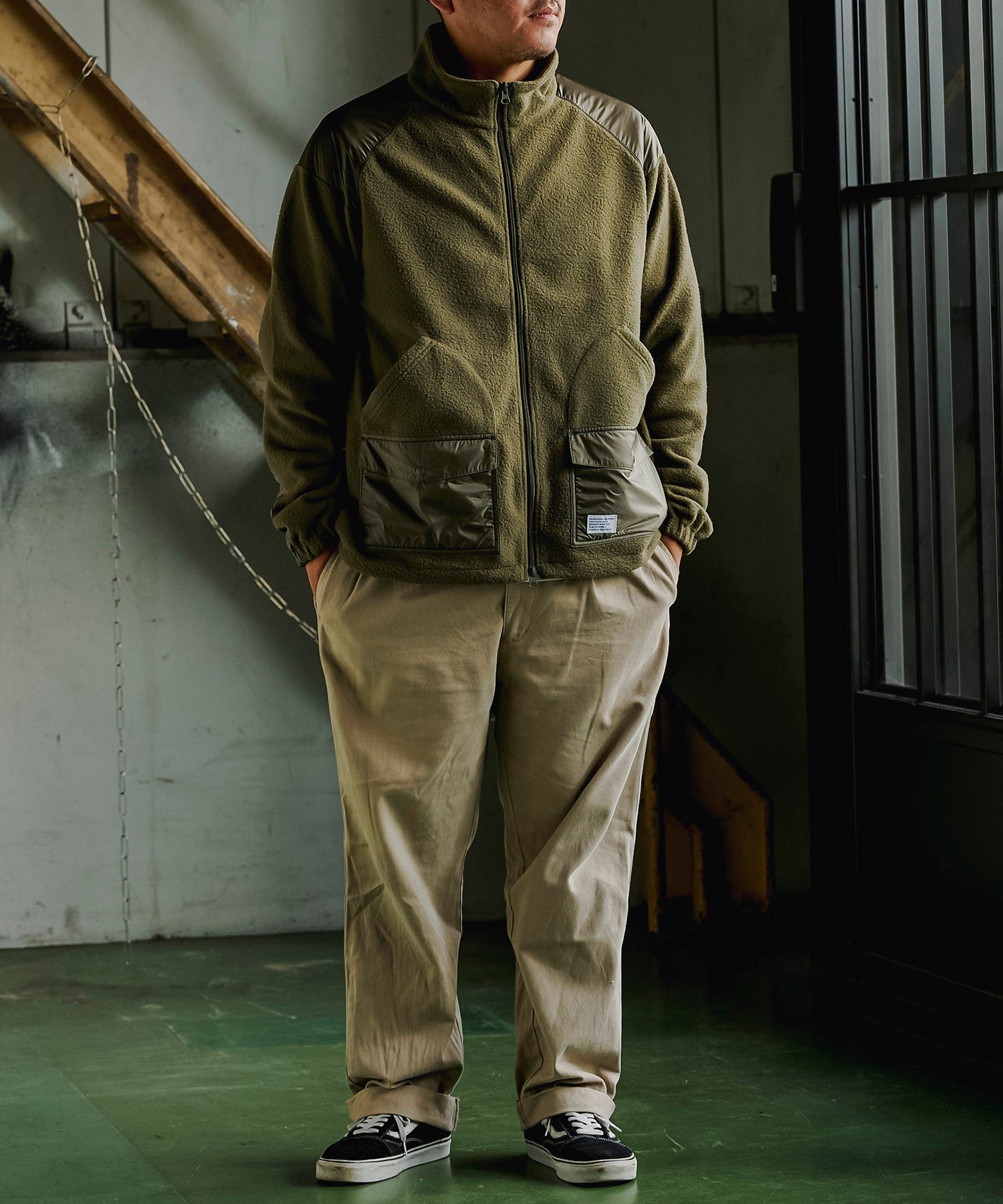 カルイシ フリース ジップアップ ブルゾン – GORDON MILLER