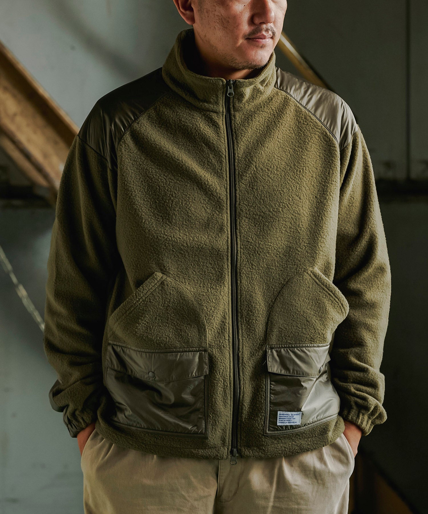 カルイシ フリース ジップアップ ブルゾン – GORDON MILLER