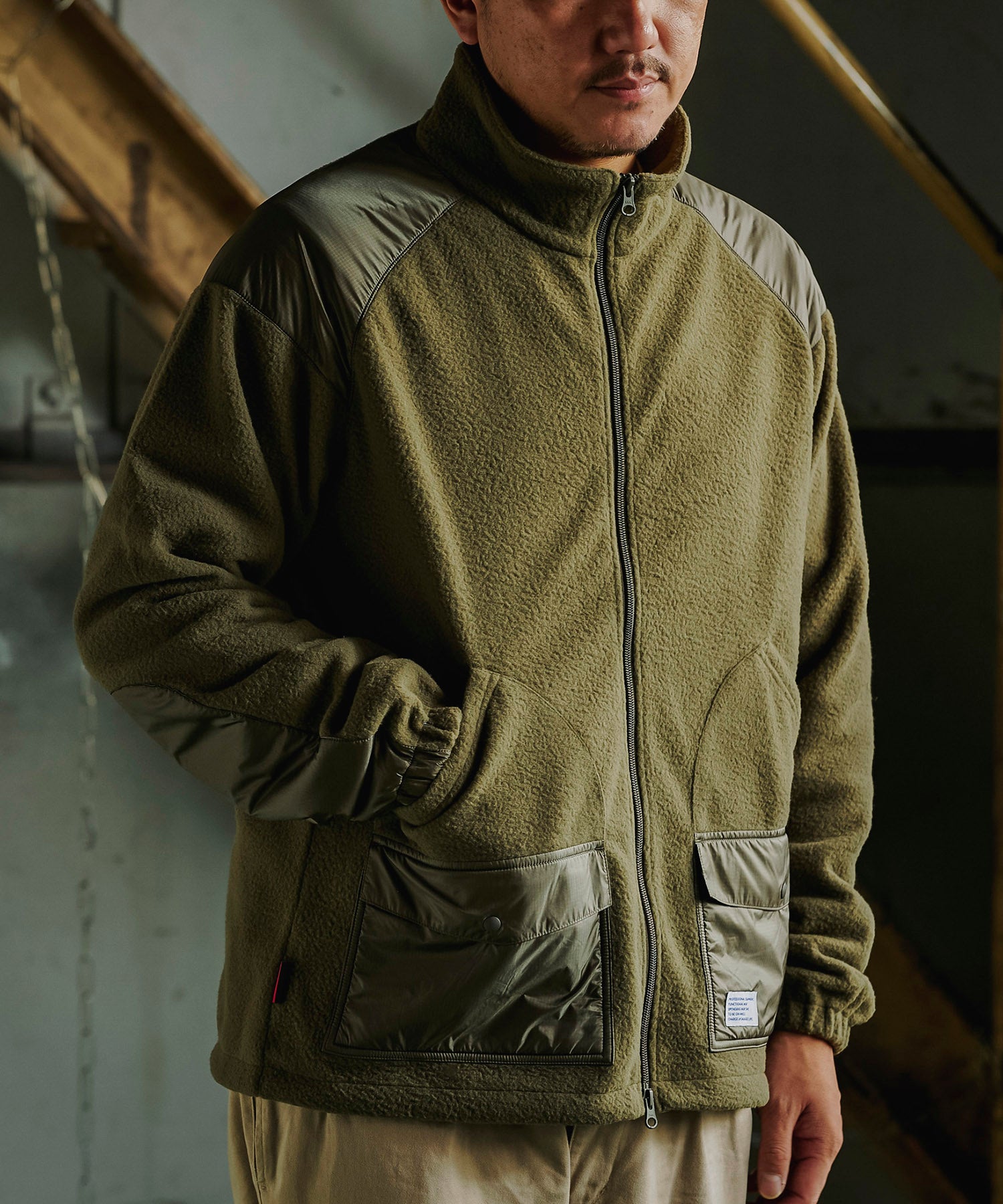 カルイシ フリース ジップアップ ブルゾン – GORDON MILLER