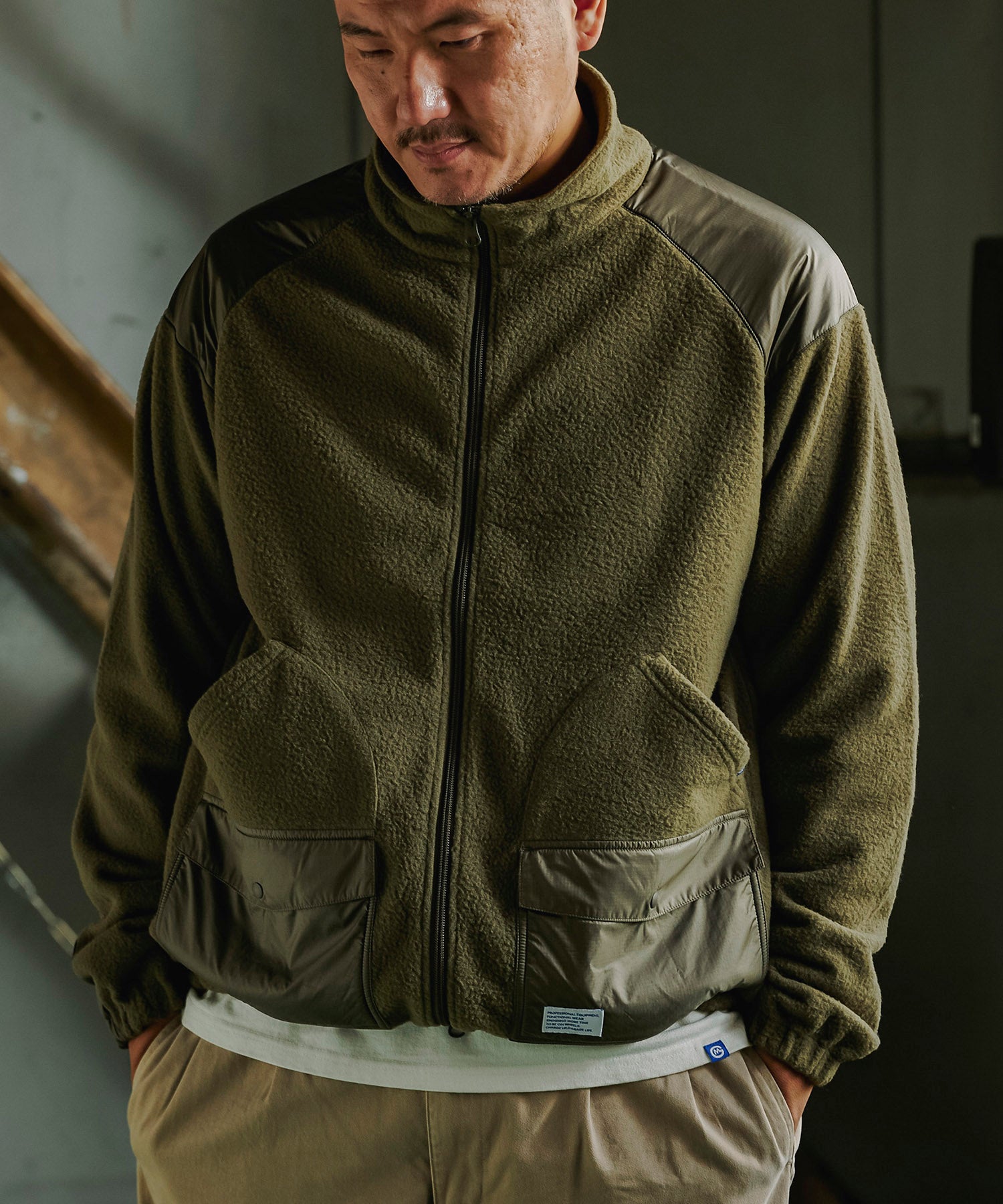 カルイシ フリース ジップアップ ブルゾン – GORDON MILLER