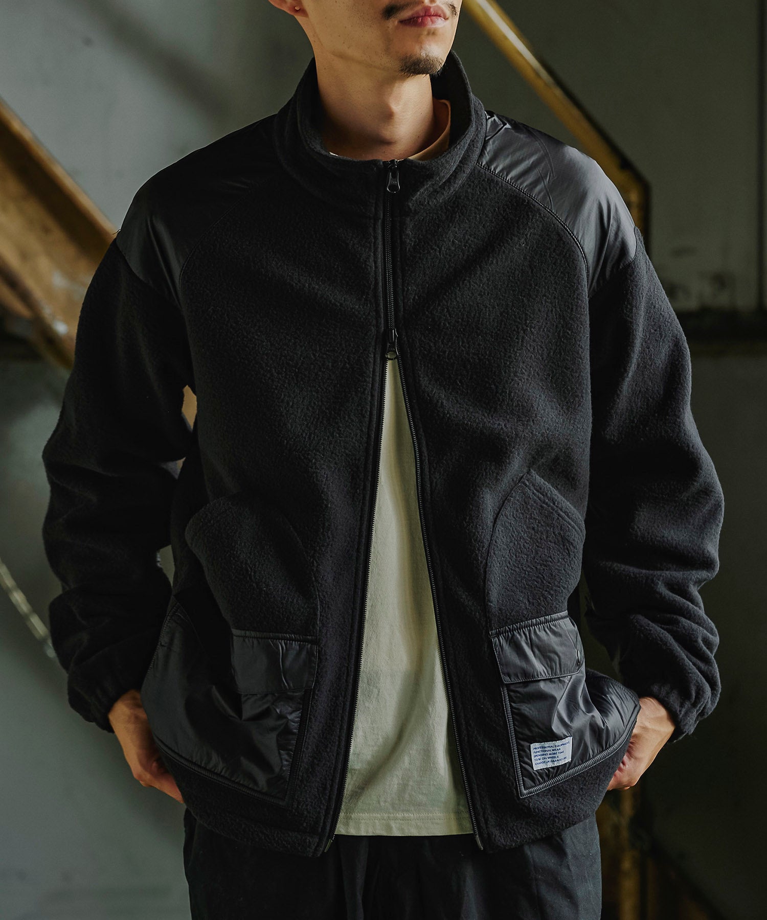 カルイシ フリース ジップアップ ブルゾン – GORDON MILLER