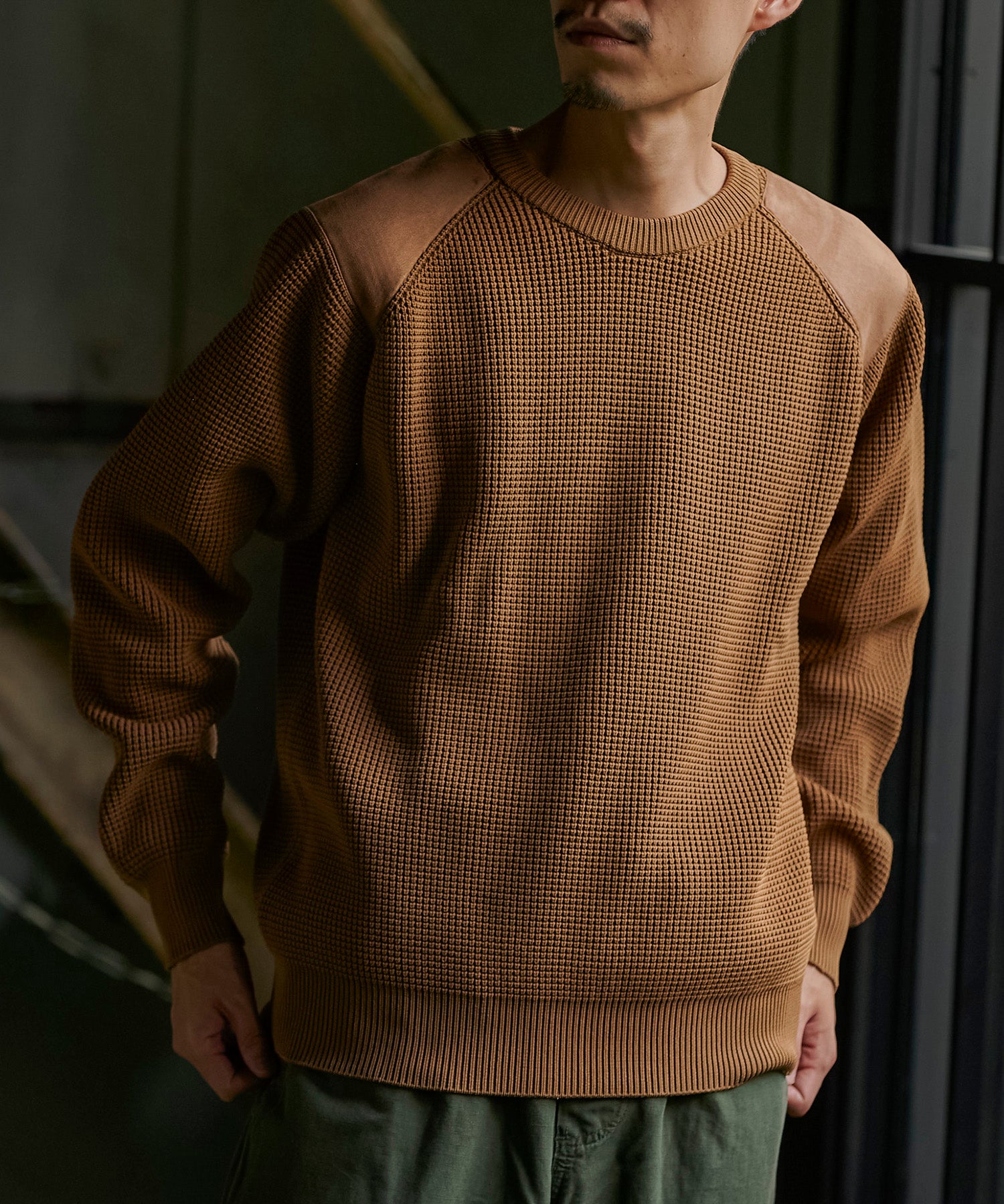 ミリタリー ニット