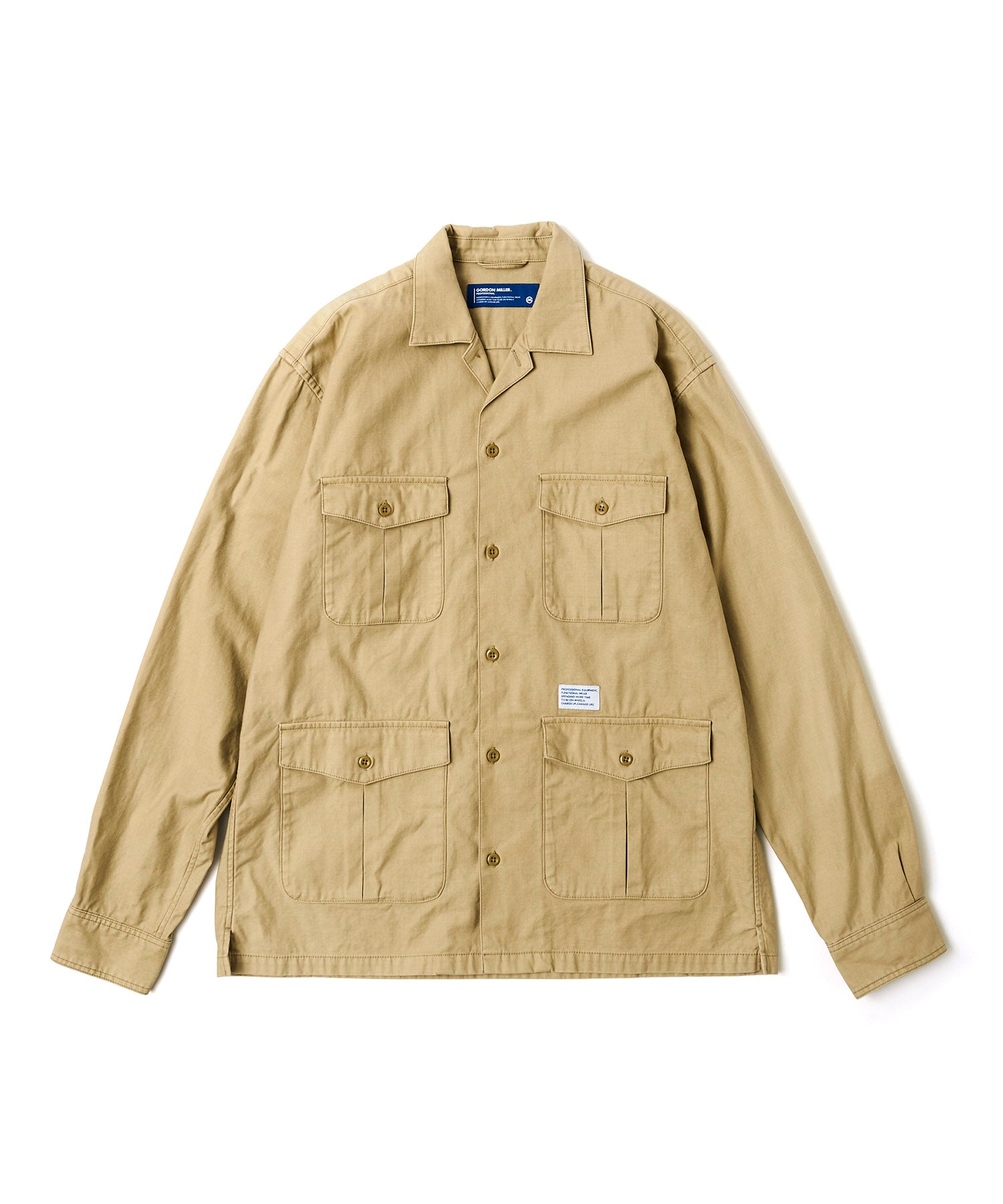 バックサテン ミリタリー ジャケット – GORDON MILLER