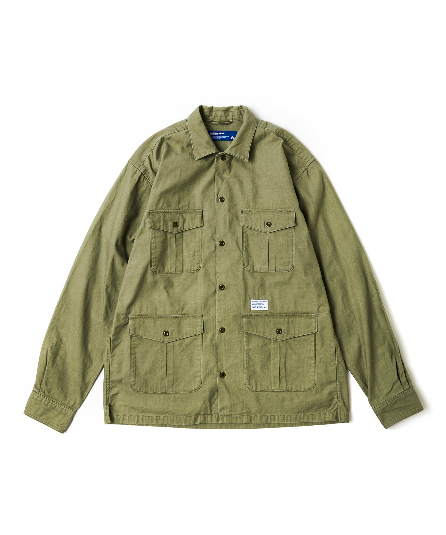 GRN様★DSC バックサテンミリタリージャケット バックサテン ミリタリー ジャケット – GORDON MILLER