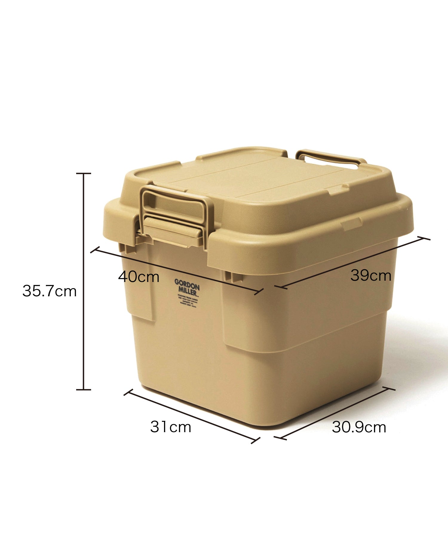 スタッキングトランクカーゴ30L – GORDON MILLER