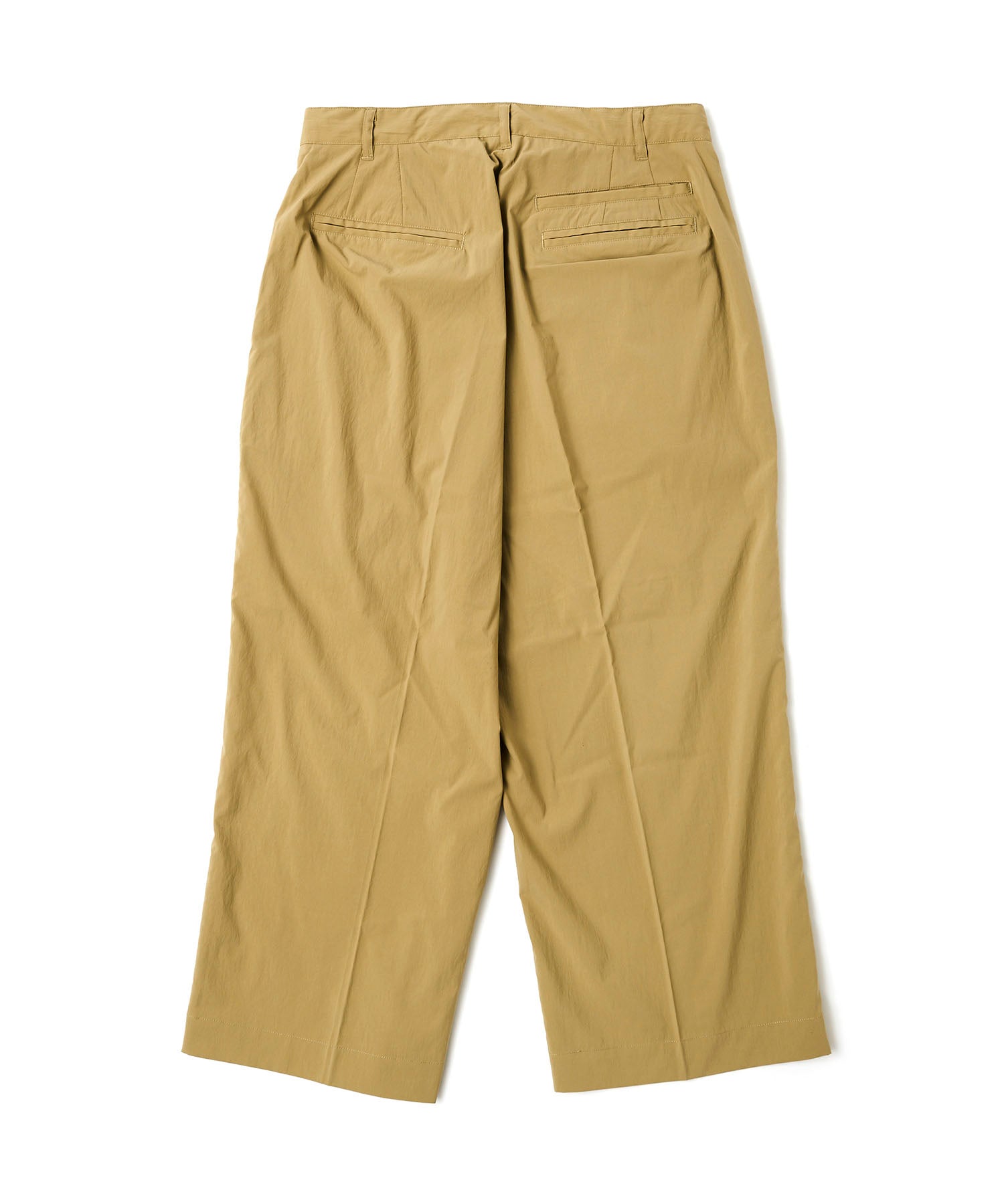 撥水 タイプライター 2タック クロップド ワイド パンツ – GORDON MILLER