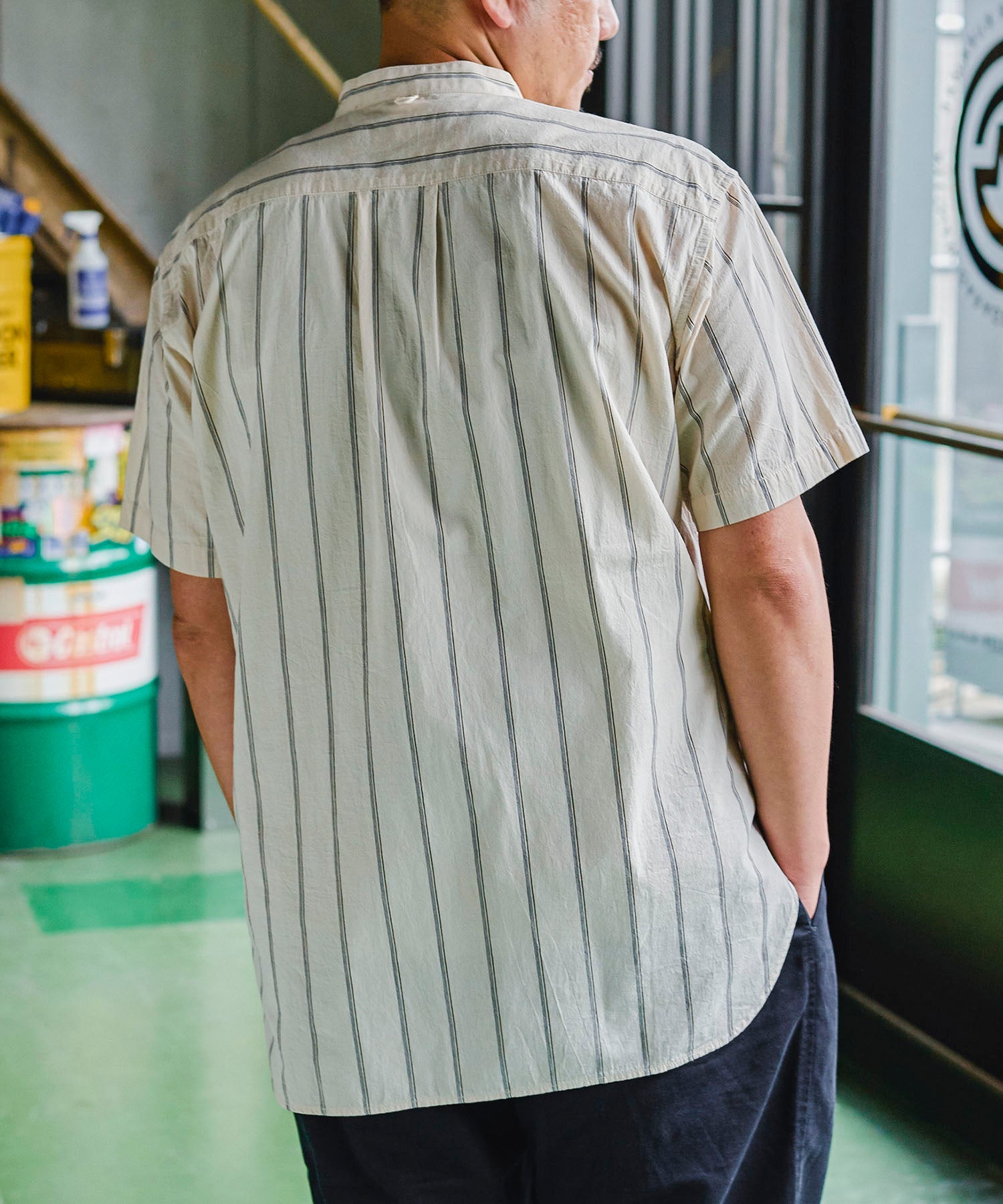 Bravest Studios シャツ　半袖 Bravest Studios Trackhawk Double Layer Tee Grey/Green – Restock AR