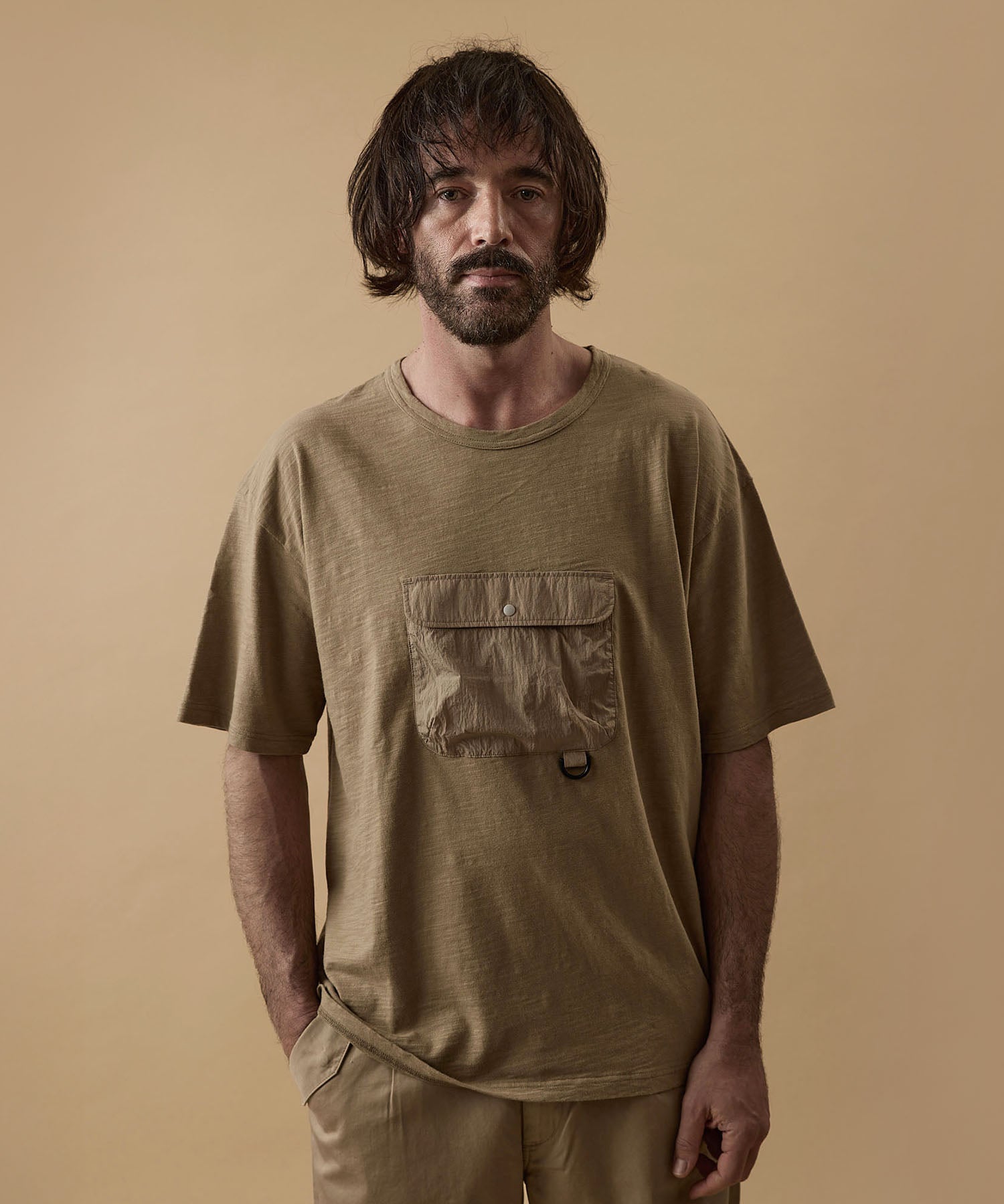 チェストポケット ルーズフィット Tシャツ – GORDON MILLER