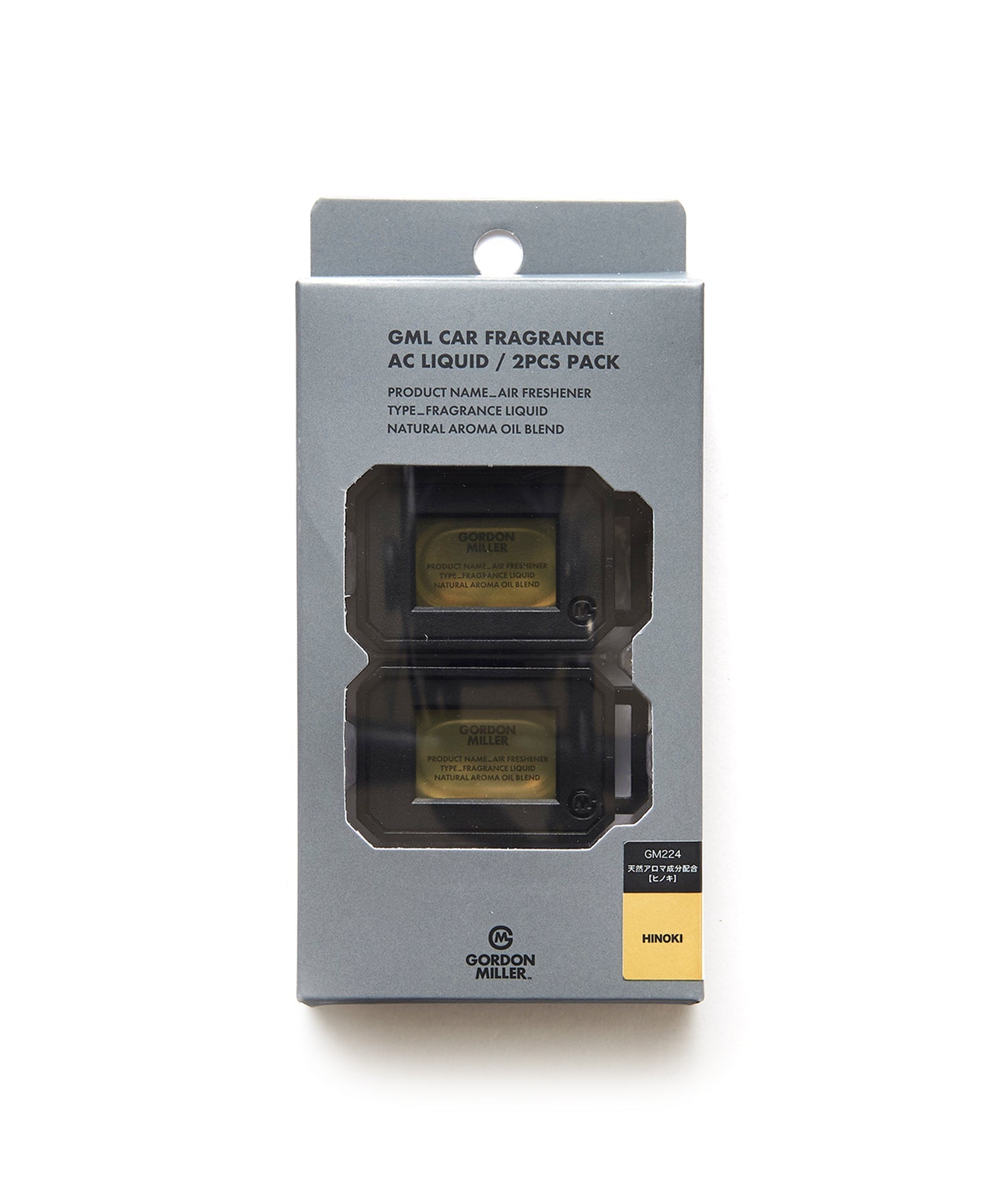 ACクリップ エアフレッシュナー リキッドタイプ 2P – GORDON MILLER