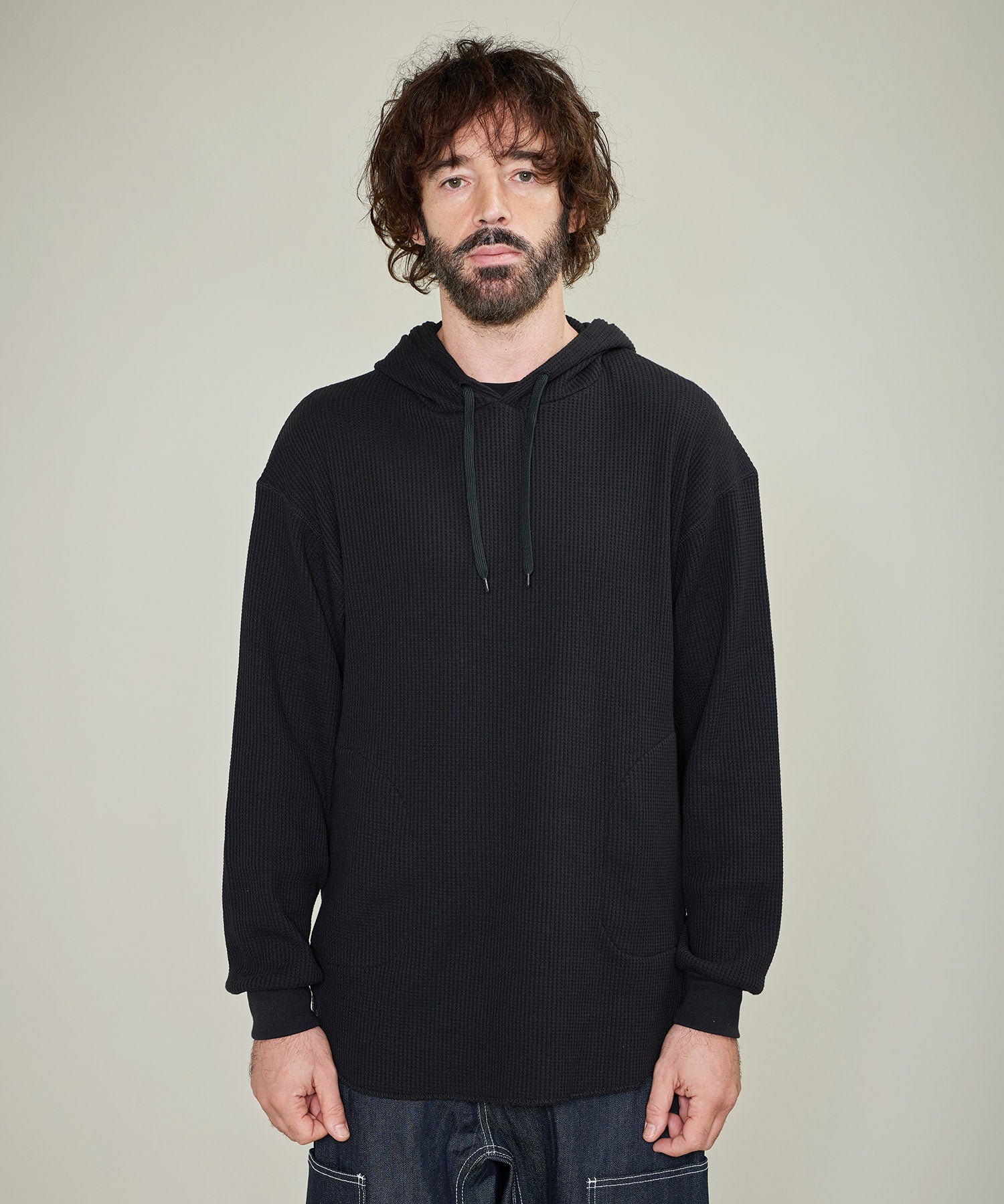 T/C ワッフル イージーフィット パーカー