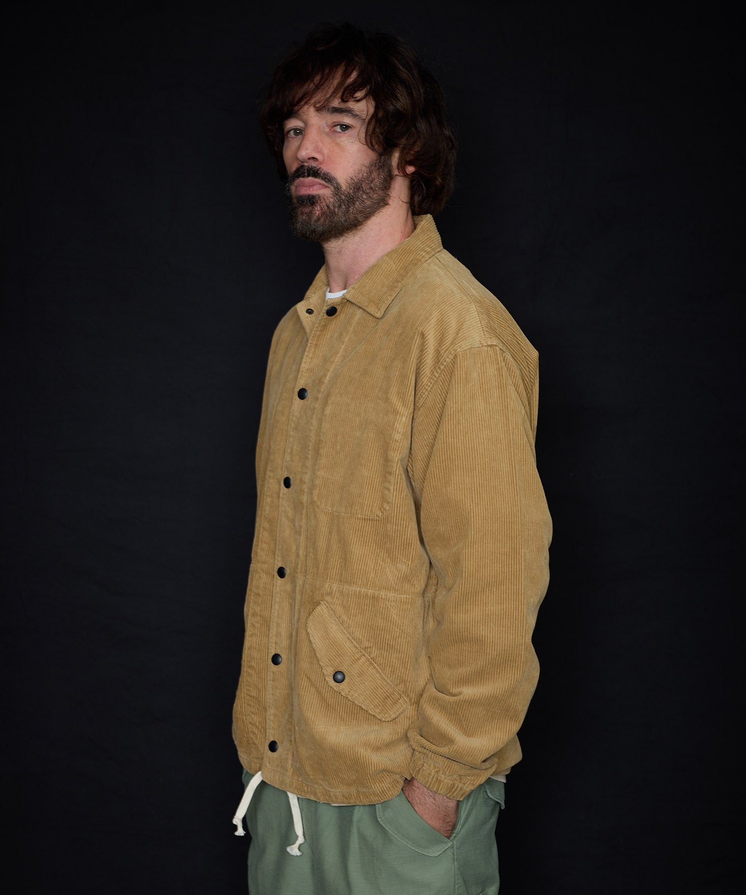 コーデュロイ ガレージ コーチジャケット – GORDON MILLER