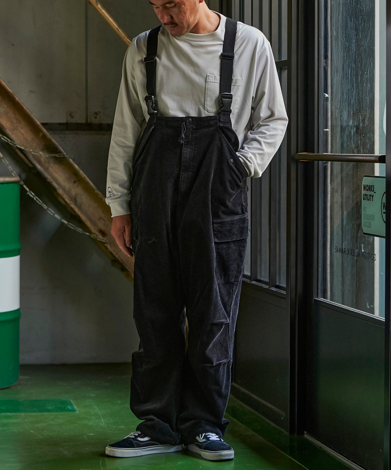 コーデュロイ ガレージ オーバーオール – GORDON MILLER