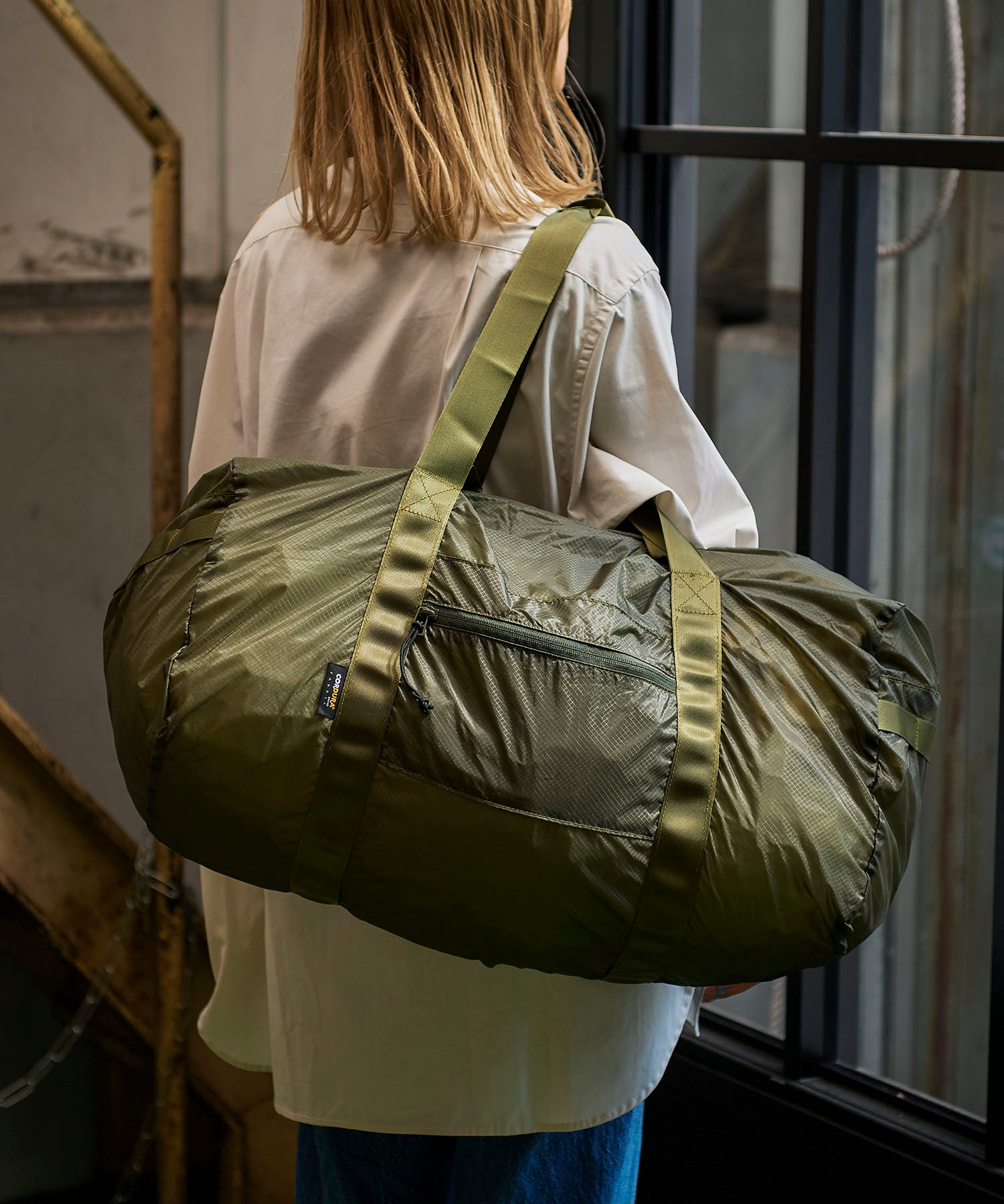 コムデギャルソン　ダッフルバッグ　中 コーデュラ リップストップ パッカブル ダッフルバッグ – GORDON MILLER