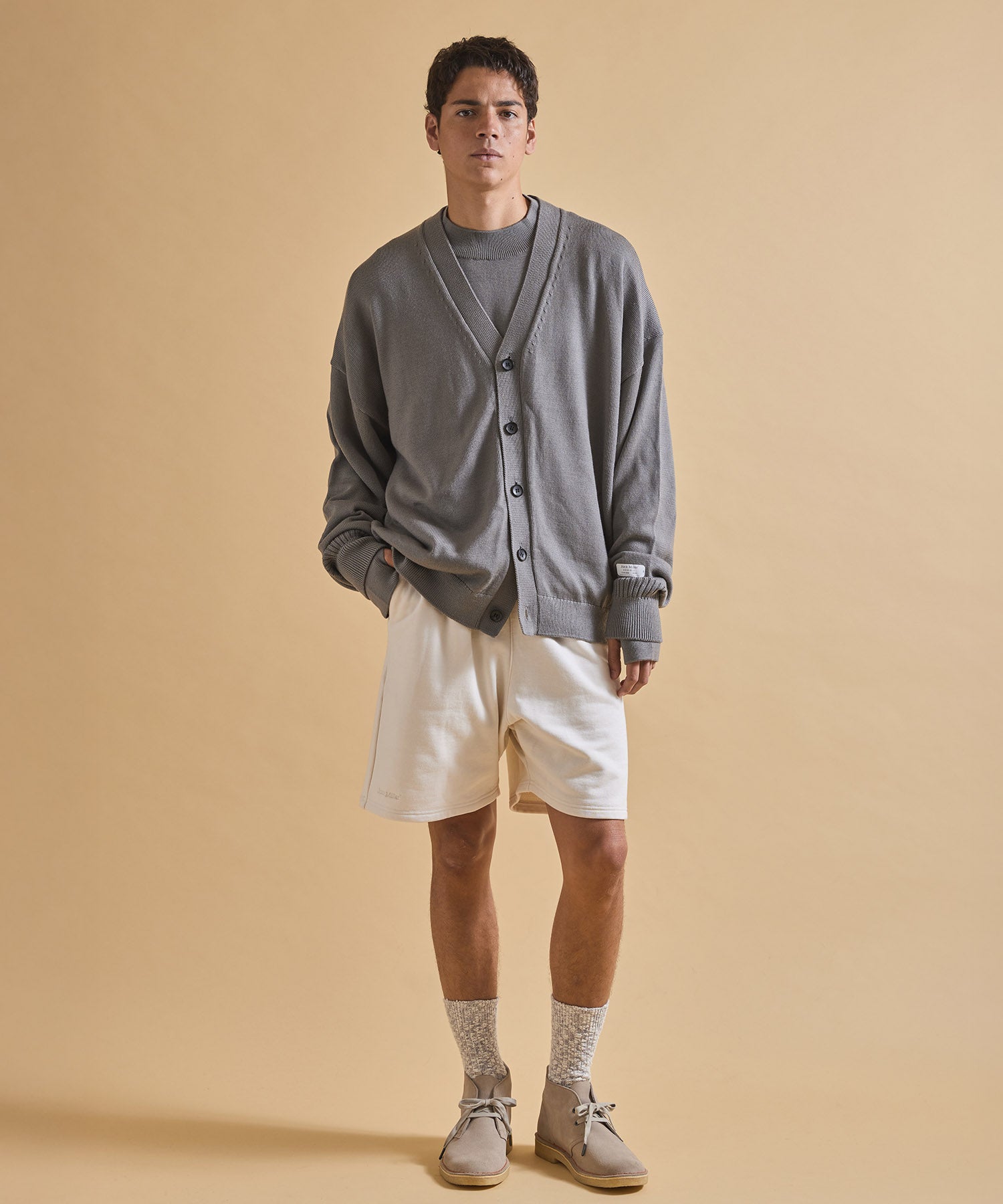 Jack Miller ソリッド ウール カーディガン – GORDON MILLER