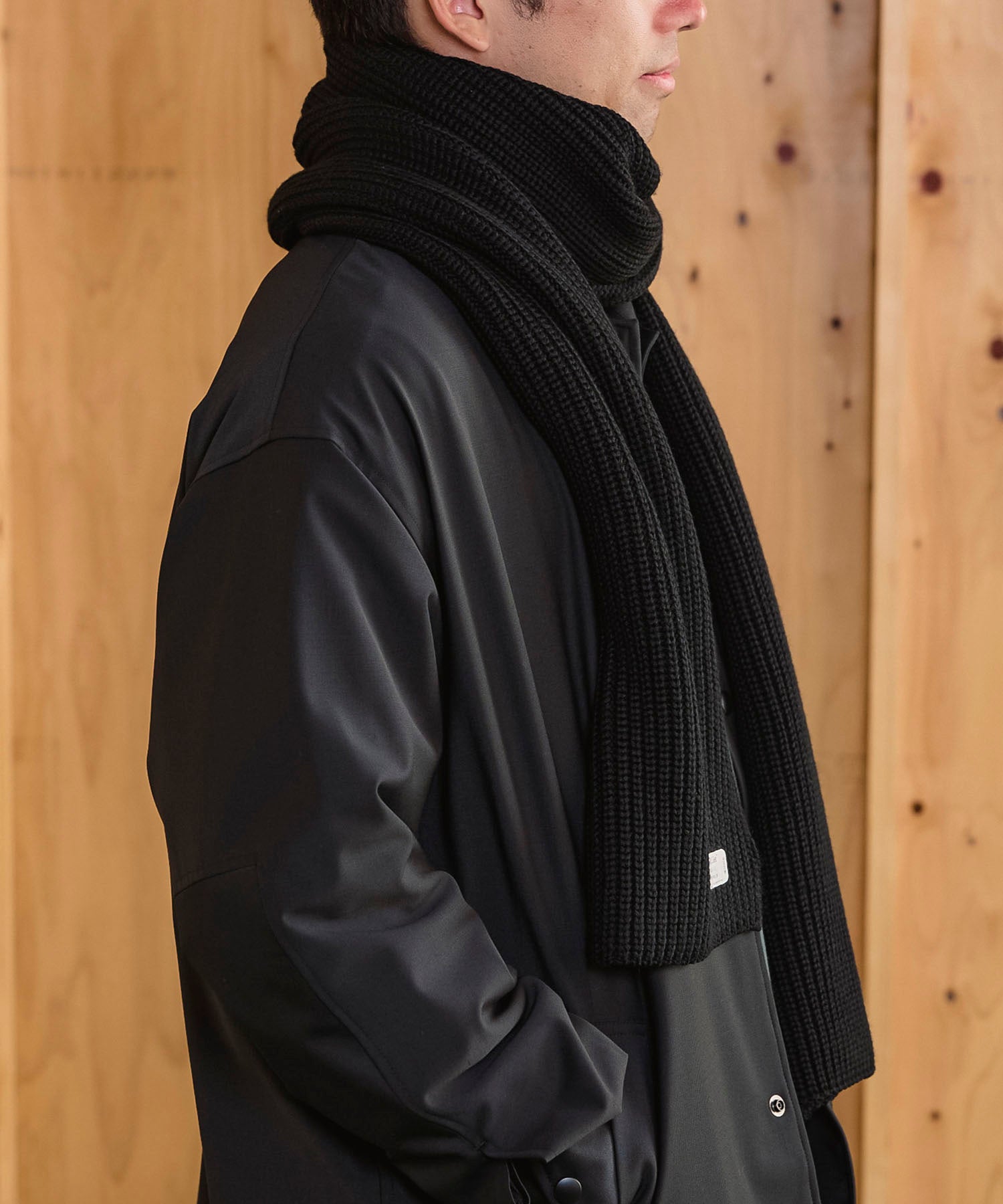 Jack Miller ソリッド ウール ロング マフラー – GORDON MILLER