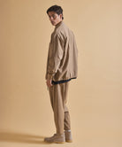 ジャックミラー　シームレスライフ　アパレル　ワークウェア　シンプル　ファッション　おすすめ　おしゃれ　JML　　ジェンダーレス　ウール　冬　ブルゾン　アウター　ベージュ