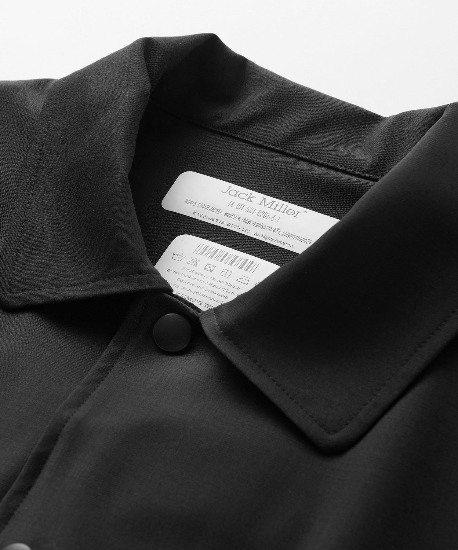 ジャックミラー　シームレスライフ　アパレル　ワークウェア　シンプル　ファッション　おすすめ　おしゃれ　JML　　ジェンダーレス　ウール　冬　ブルゾン　アウター　