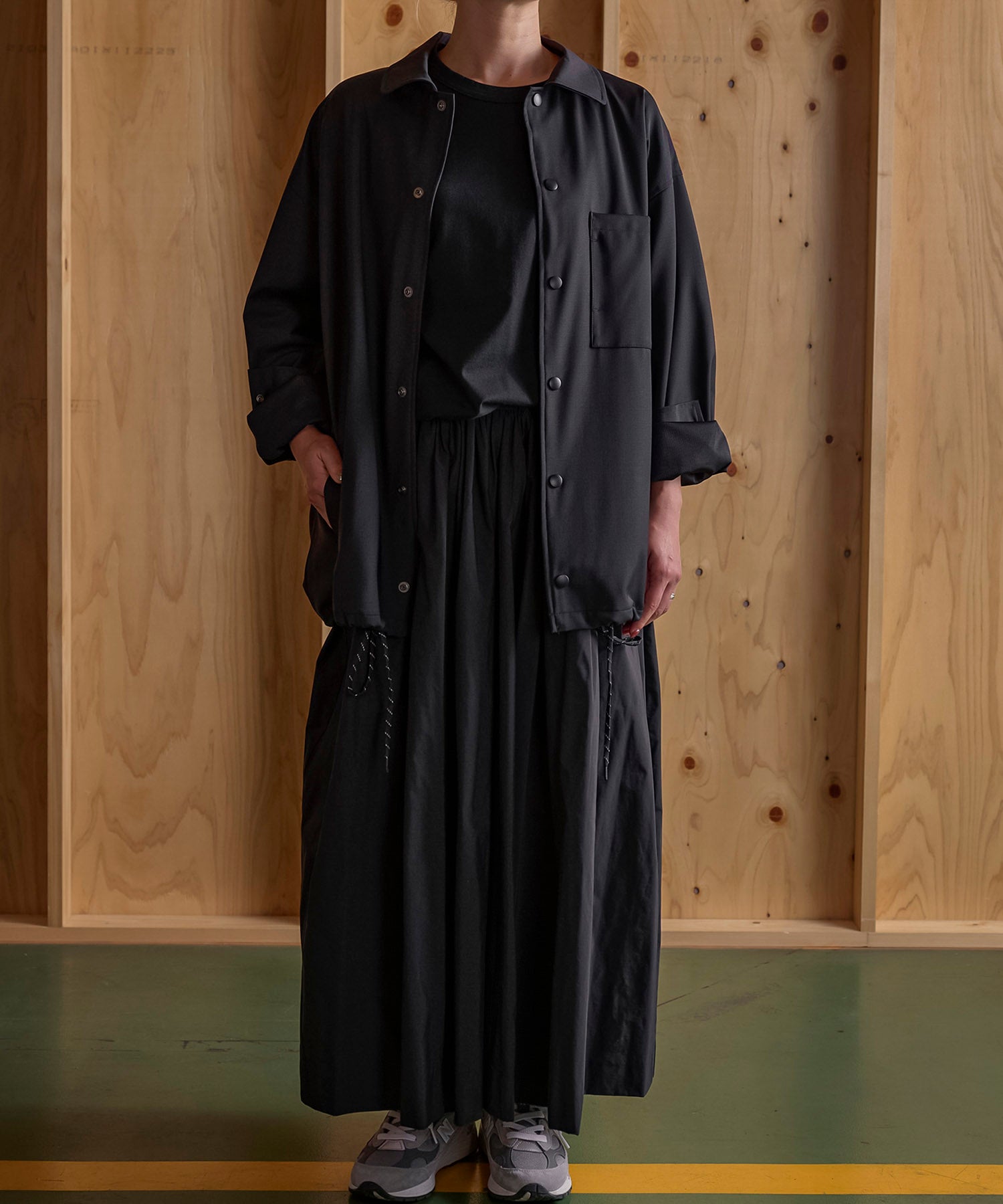 ジャックミラー　シームレスライフ　アパレル　ワークウェア　シンプル　ファッション　おすすめ　おしゃれ　JML　　ジェンダーレス　ウール　冬　ブルゾン　アウター　ベージュ