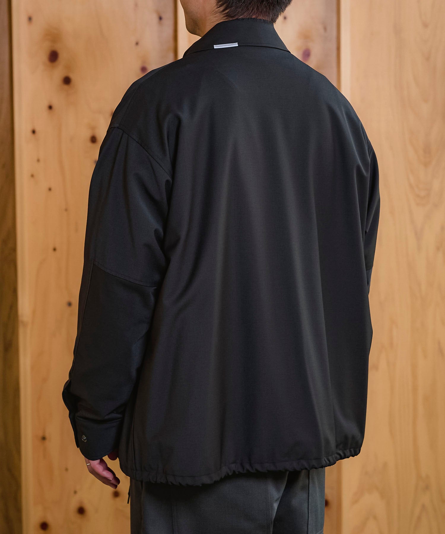 ジャックミラー　シームレスライフ　アパレル　ワークウェア　シンプル　ファッション　おすすめ　おしゃれ　JML　　ジェンダーレス　ウール　冬　ブルゾン　アウター　ベージュ