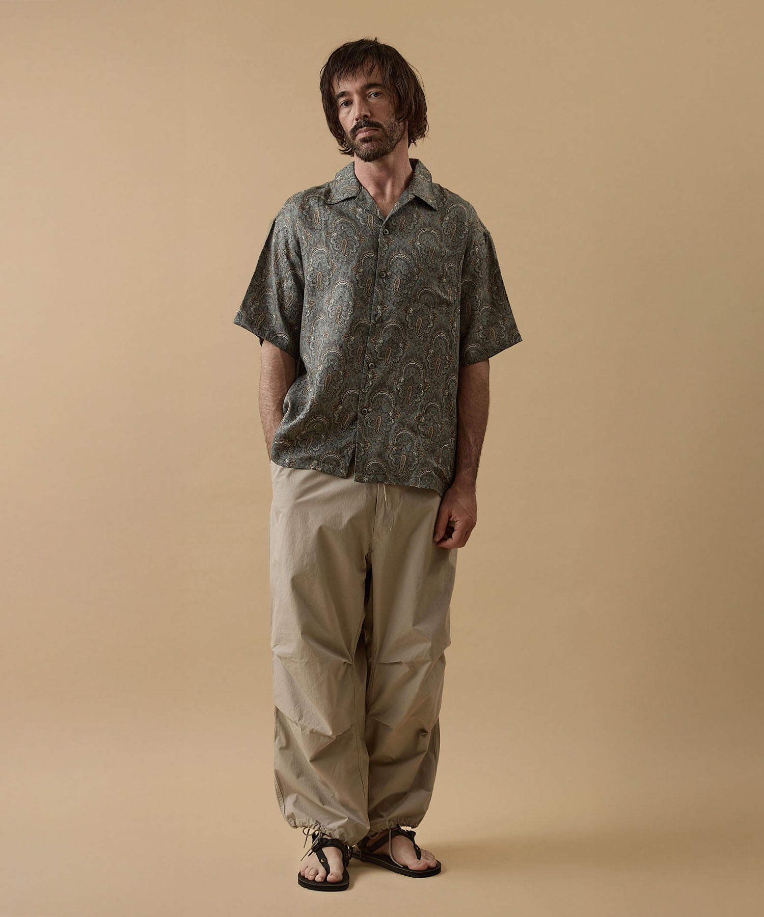 リネン ペイズリー アロハシャツ – GORDON MILLER