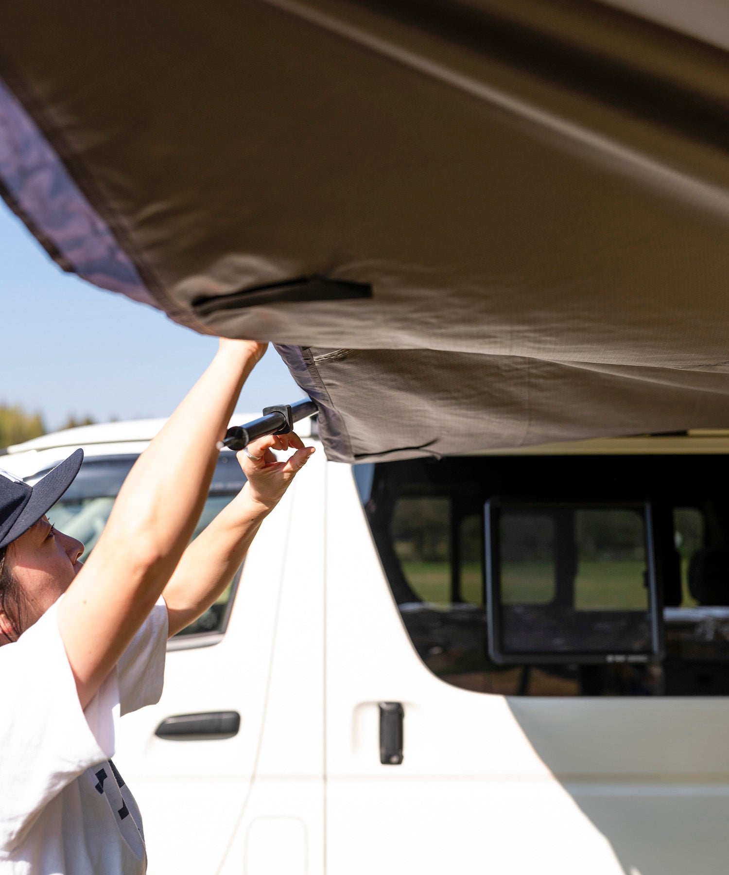 おしゃれ おすすめ アウトドア ダーチ オーニング ハイエース