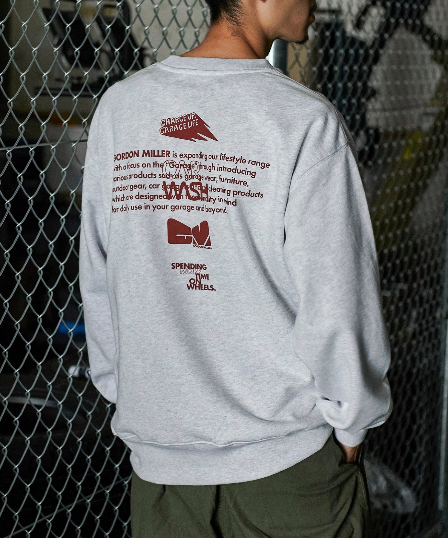 スポンサープリント 12.7oz スウェット クルーネック – GORDON MILLER