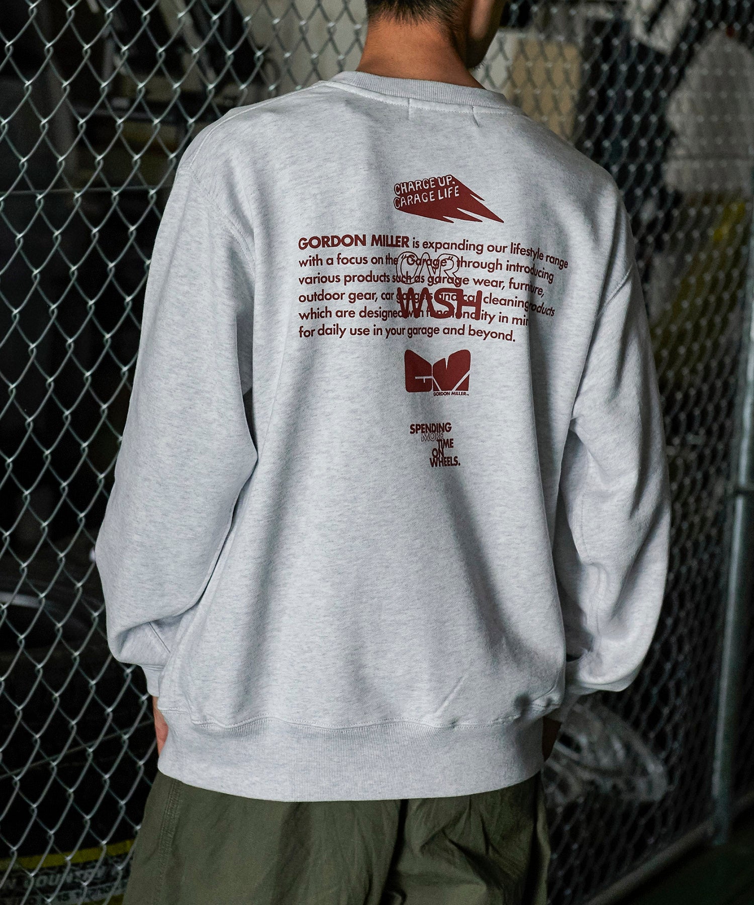 スポンサープリント 12.7oz スウェット クルーネック – GORDON MILLER