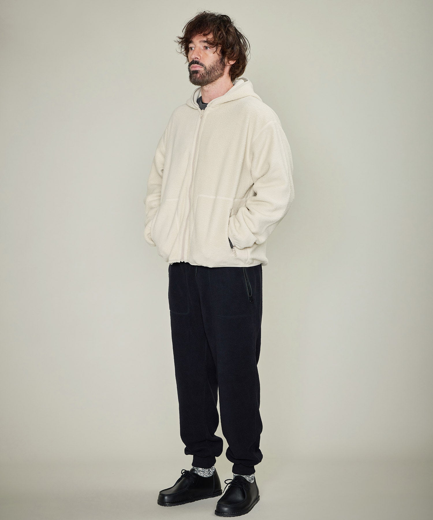 おしゃれ おすすめ ワークウェア ブランド リバーシブル スウェット ジップアップ パーカ