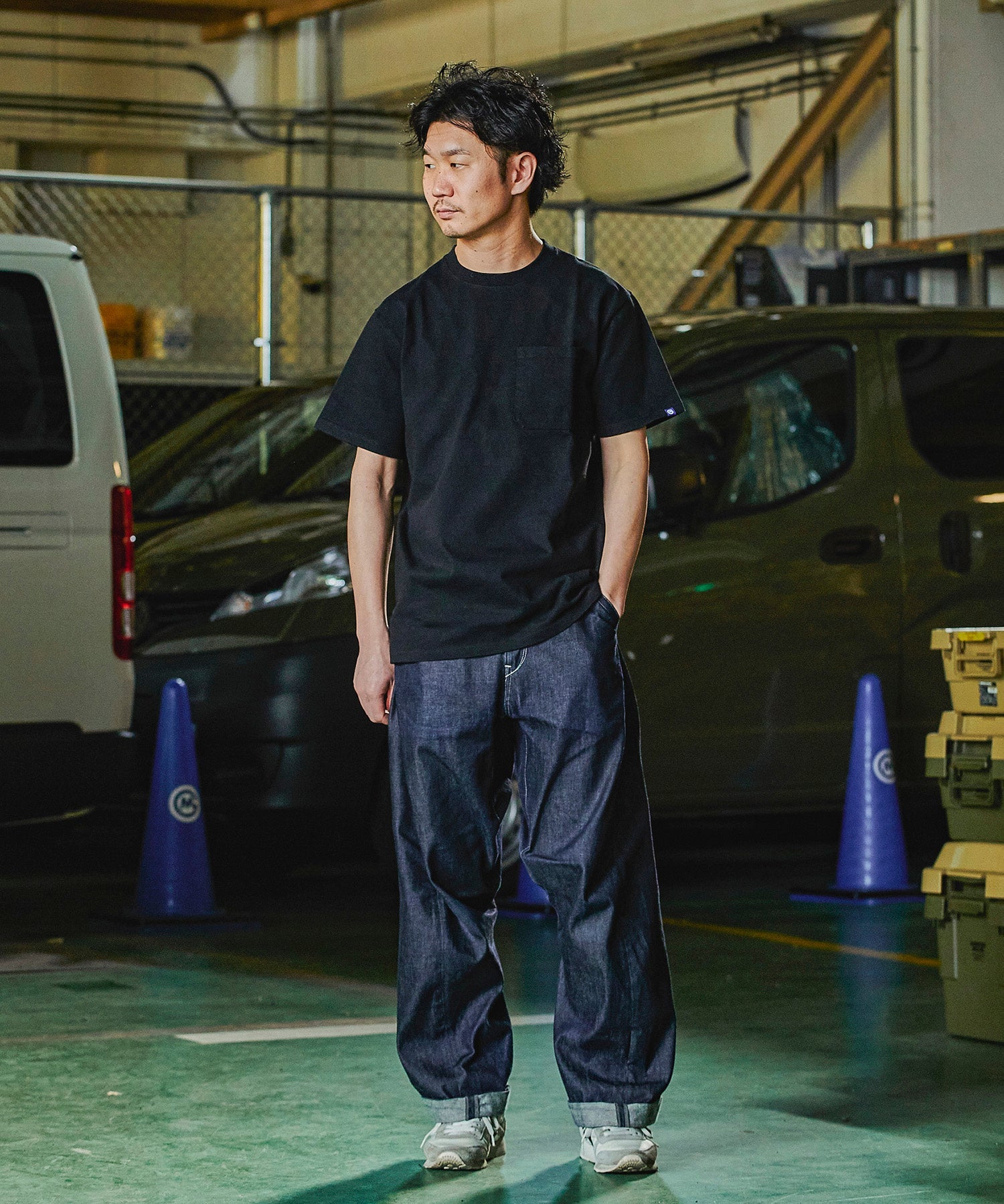 無地 ポケット Tシャツ – GORDON MILLER