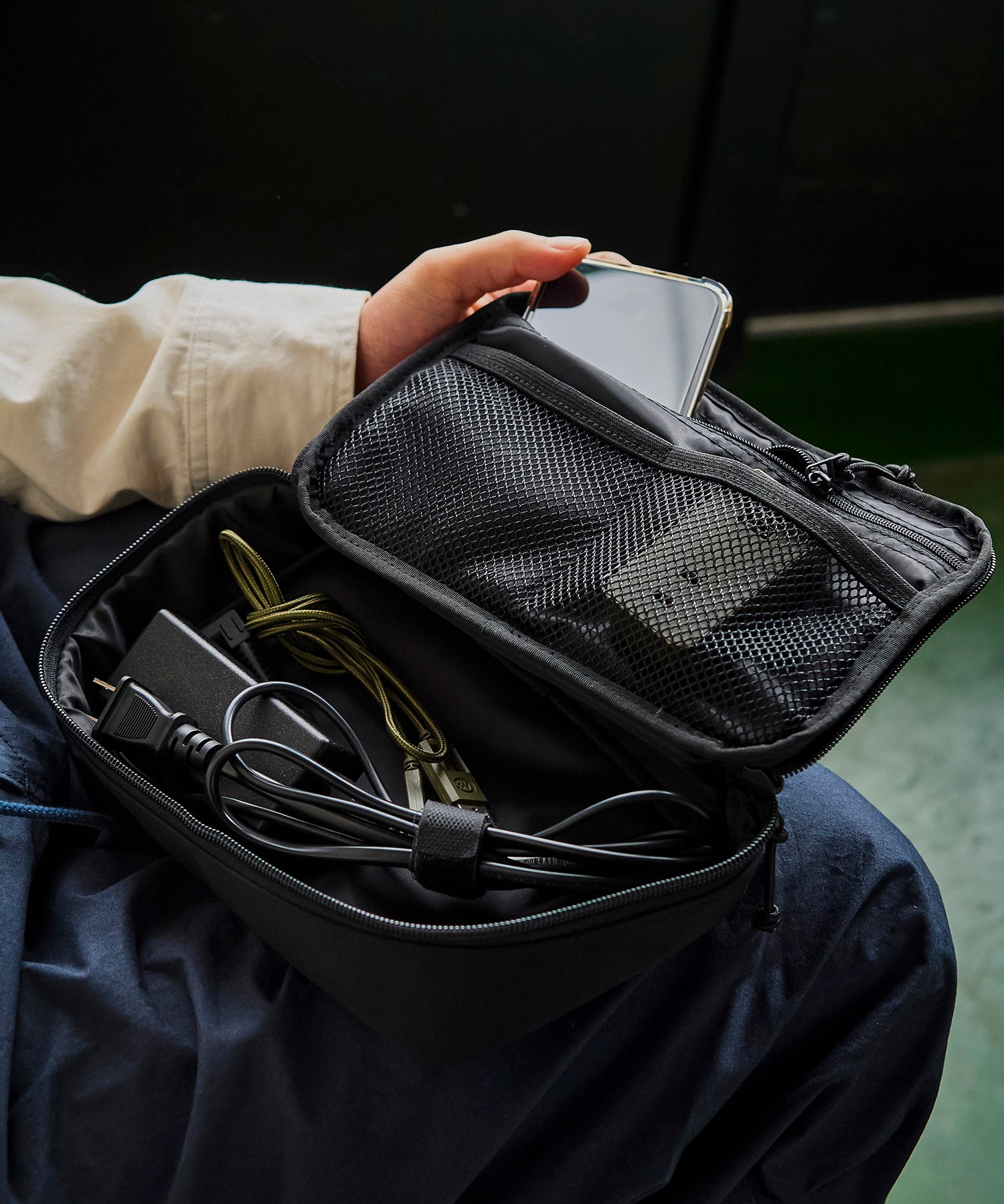 ガジェットポーチ Built with TOPRUN Kepler 黒 リューク ガジェットポーチ Built with TOPRUN Kepler 黒 リューク