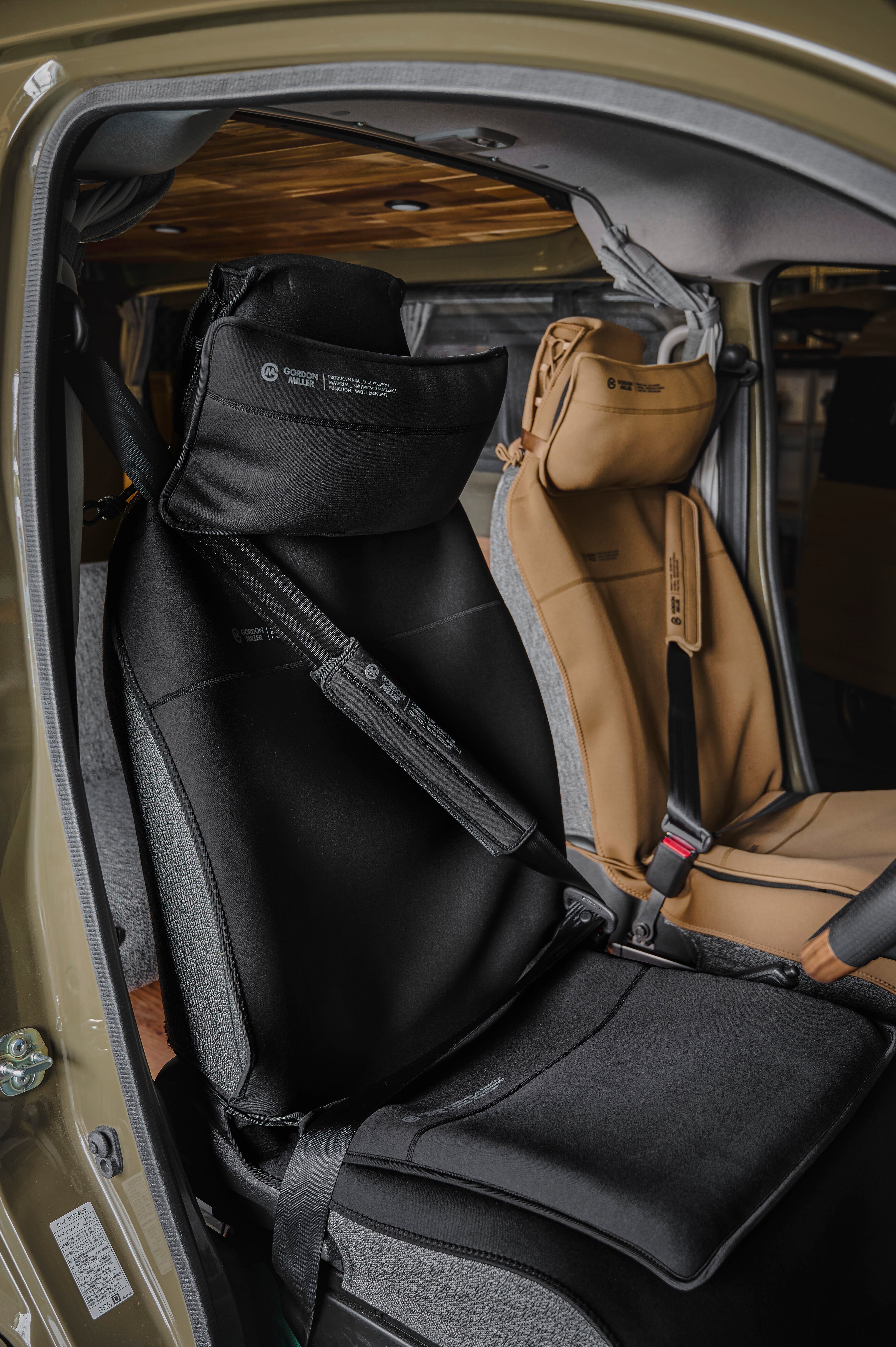 おしゃれ おすすめ カー用品 車 かけるだけ SBR 防水 汎用 フロント シートカバー