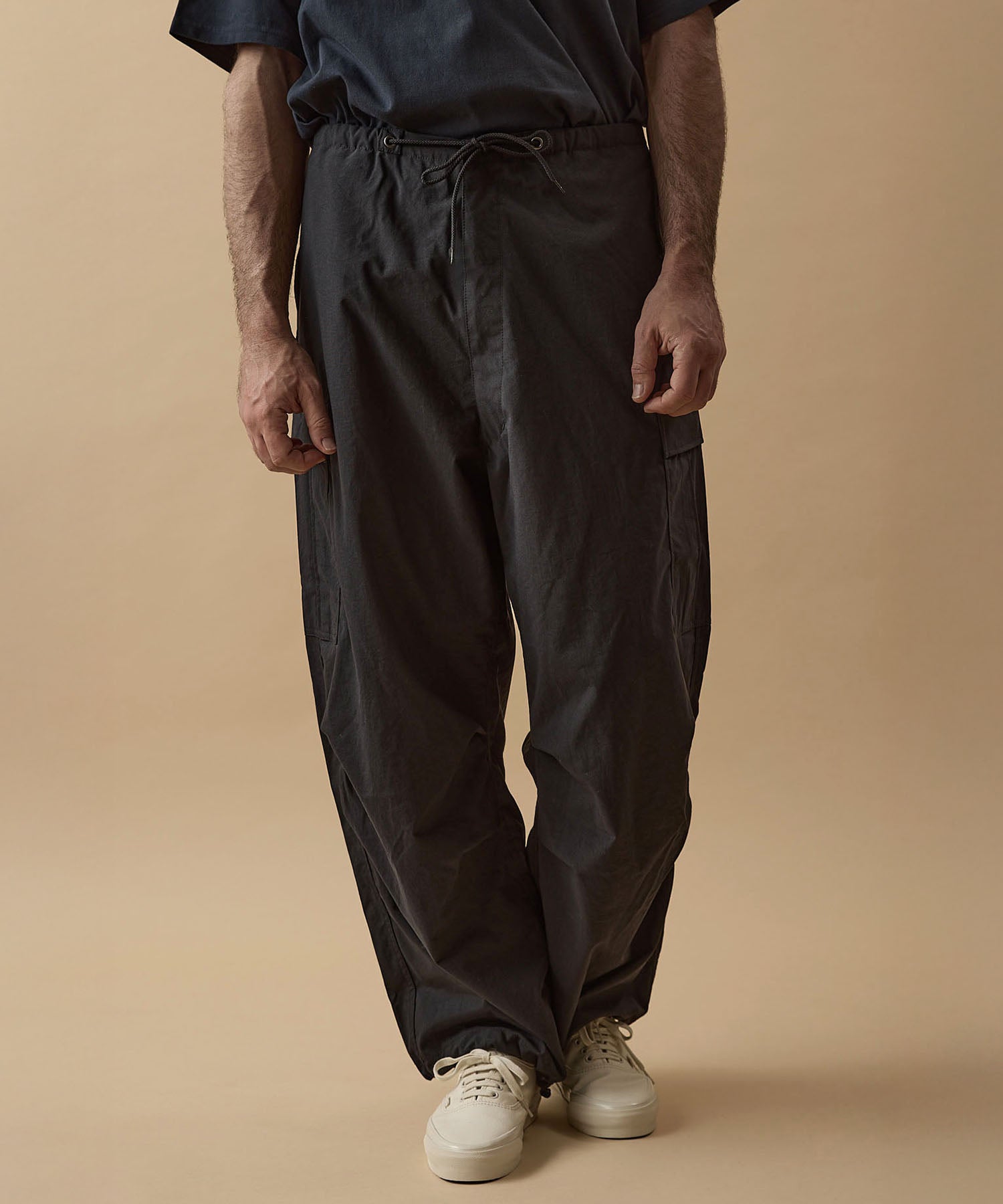 Needles 黒 カーゴパンツ M Needles / ニードルズ | Extreme Pant - Poly Stretch Oxford - Black