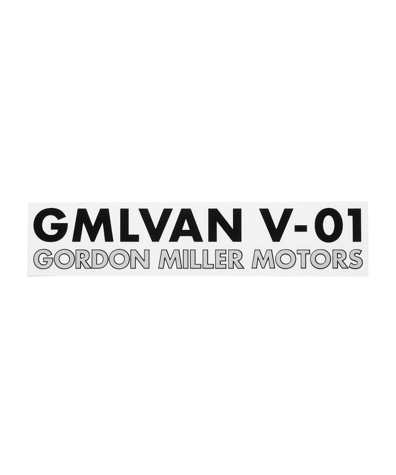 カットステッカー V-01/V-02/C-01/S-01 – GORDON MILLER