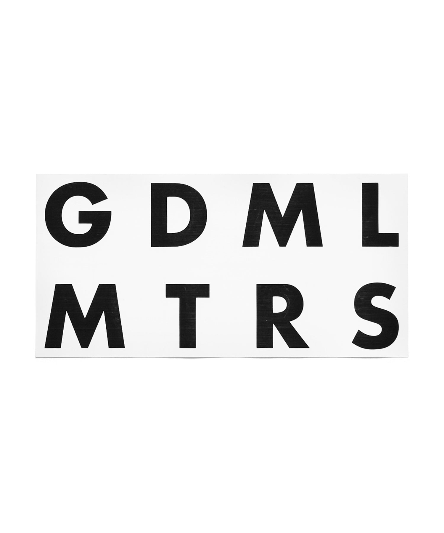 カットステッカー GDMLMTRS – GORDON MILLER