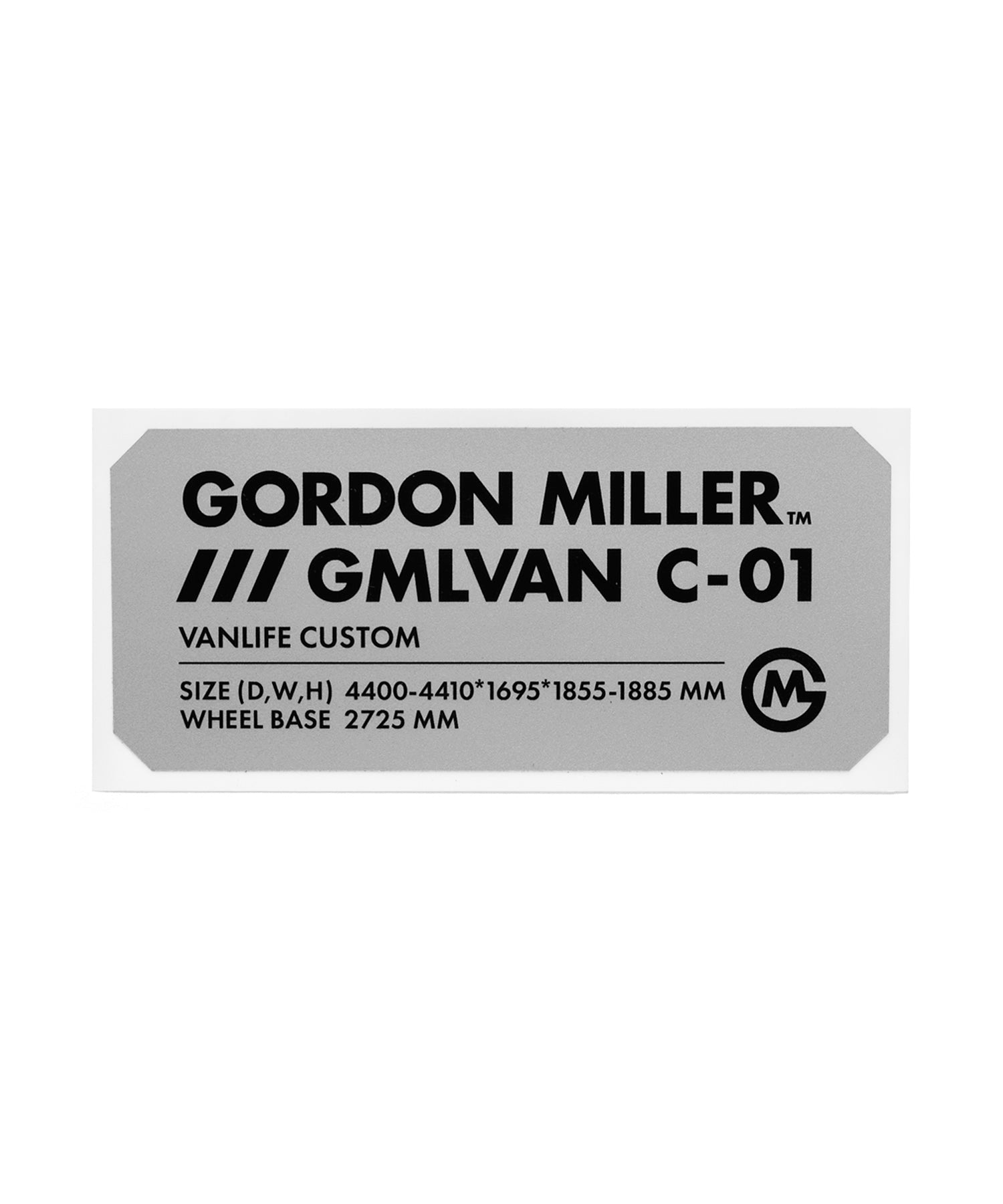 ステッカー Cメン TYPE V-01/V-02/C-01/S-01 – GORDON MILLER