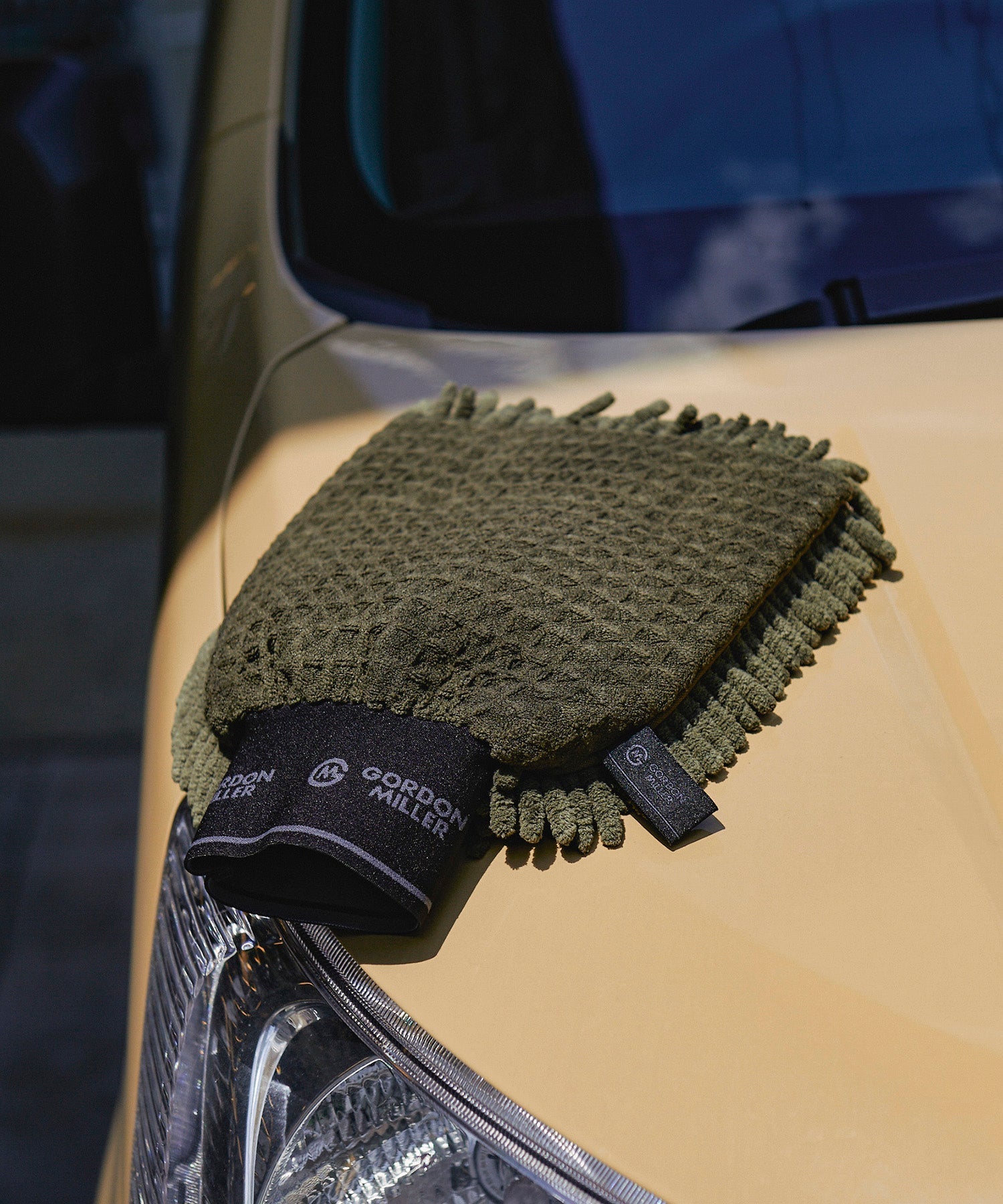 高密度シェニール/グリッド Wフェイス マイクロファイバー 洗浄