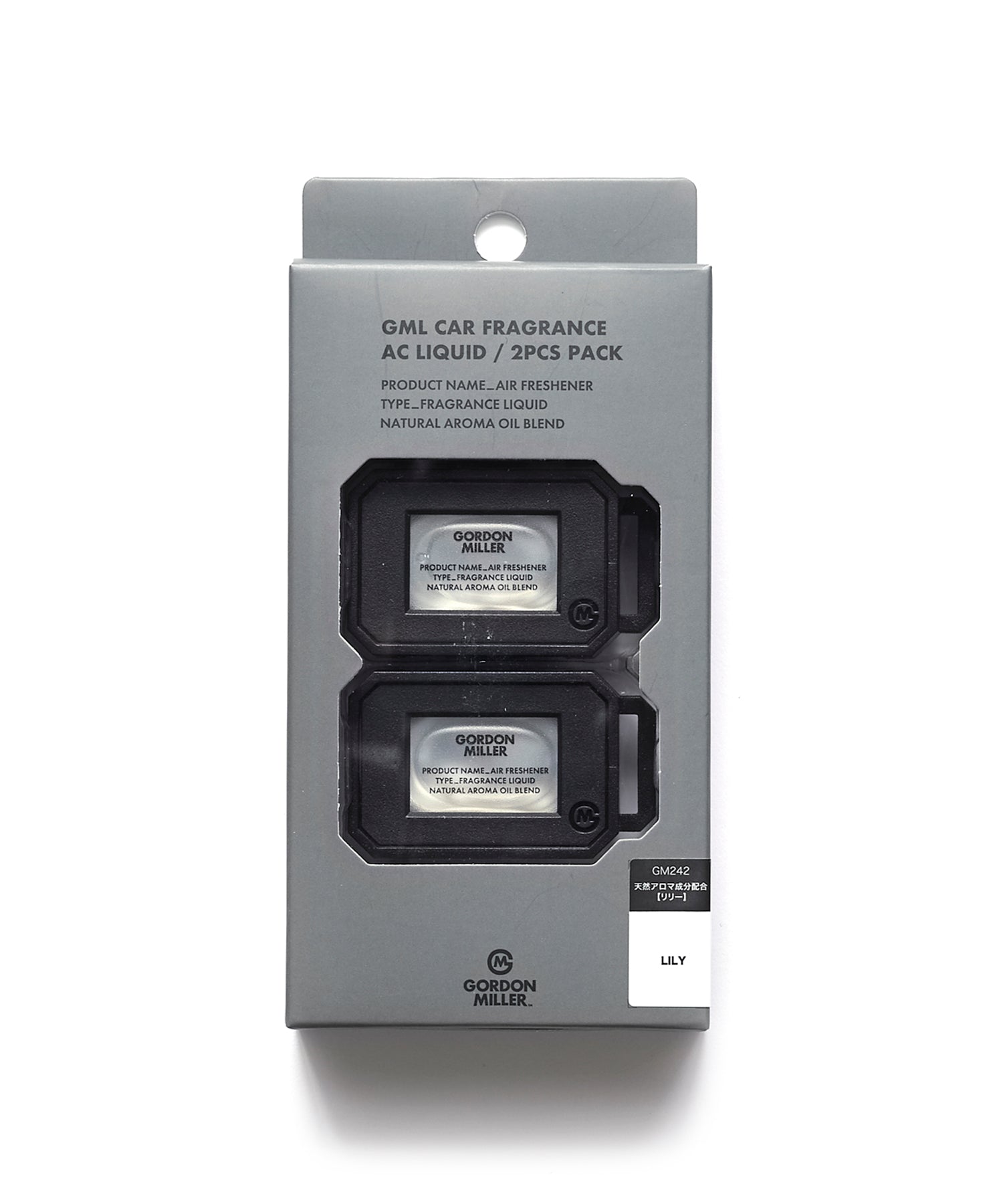 ACクリップ エアフレッシュナー リキッドタイプ 2P – GORDON MILLER