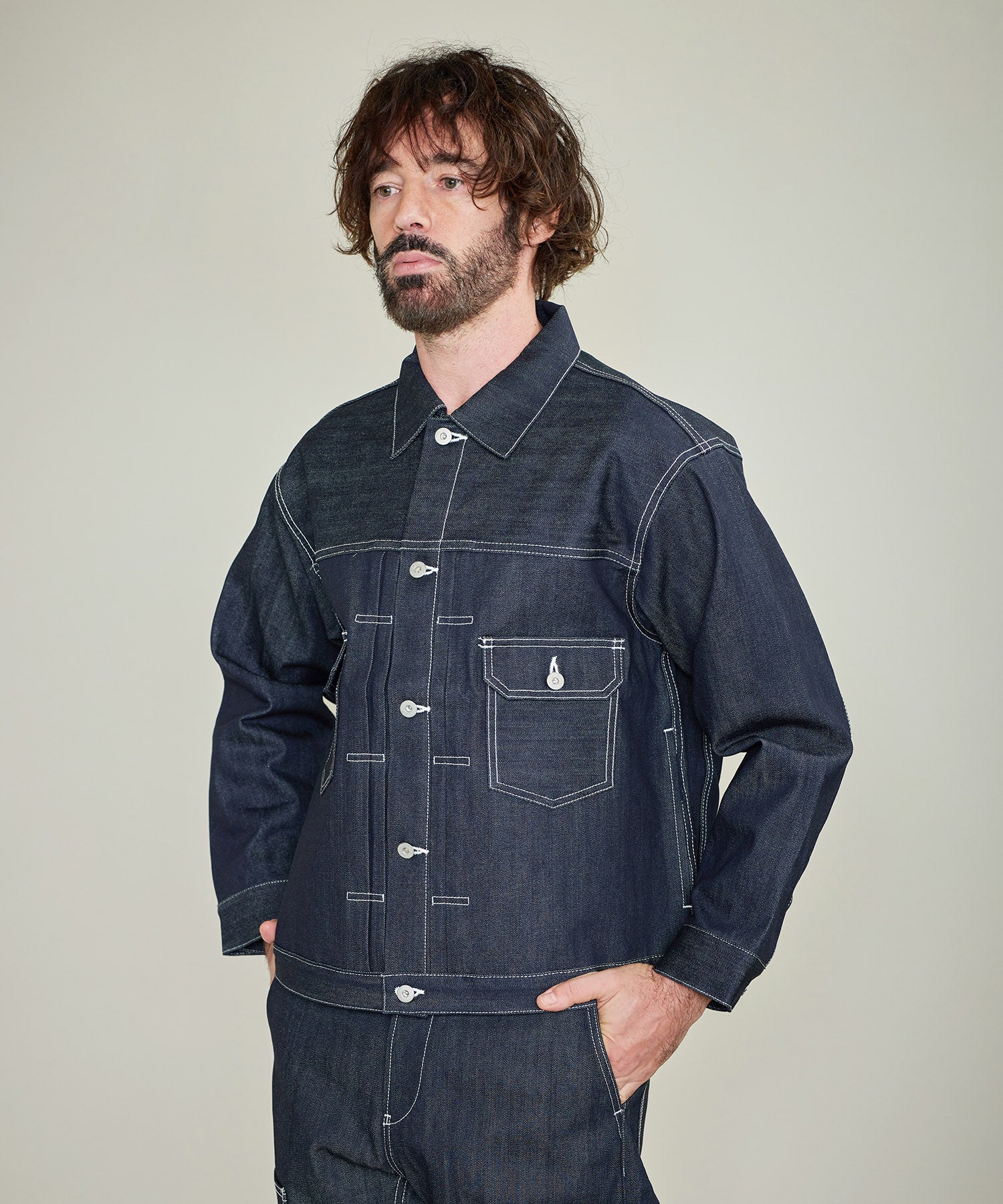 REMI RELIEF別注 デニム トラッカージャケット -RIGID- – GORDON MILLER