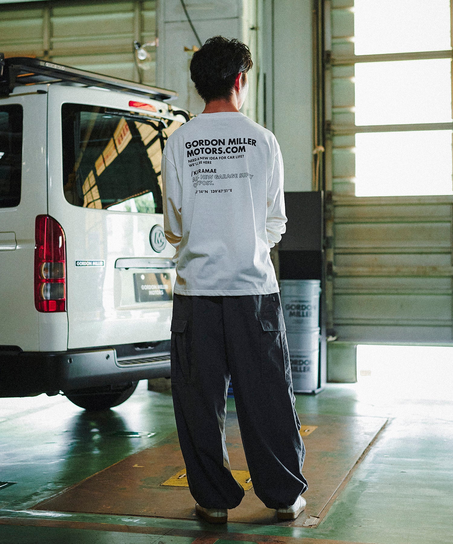 gordonmillermotors.com限定販売] GORDON MILLER MTRS.COM L/S T