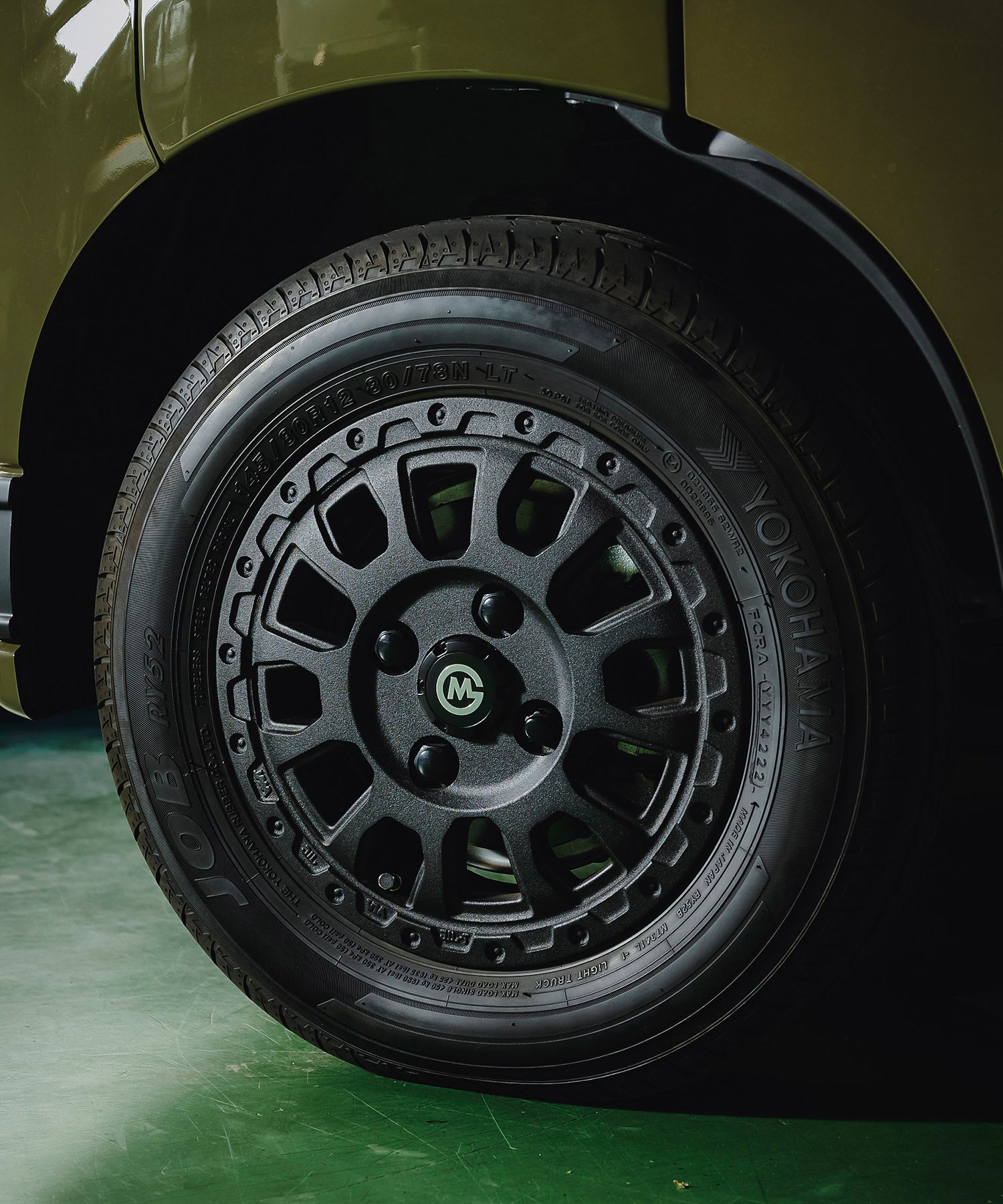 カスタムパーツ AVENTURA 12インチ ホイール 4本セット for ハイゼットカーゴ